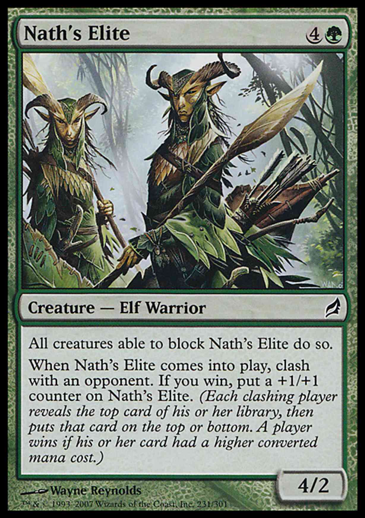 Nath's Elite magic card front