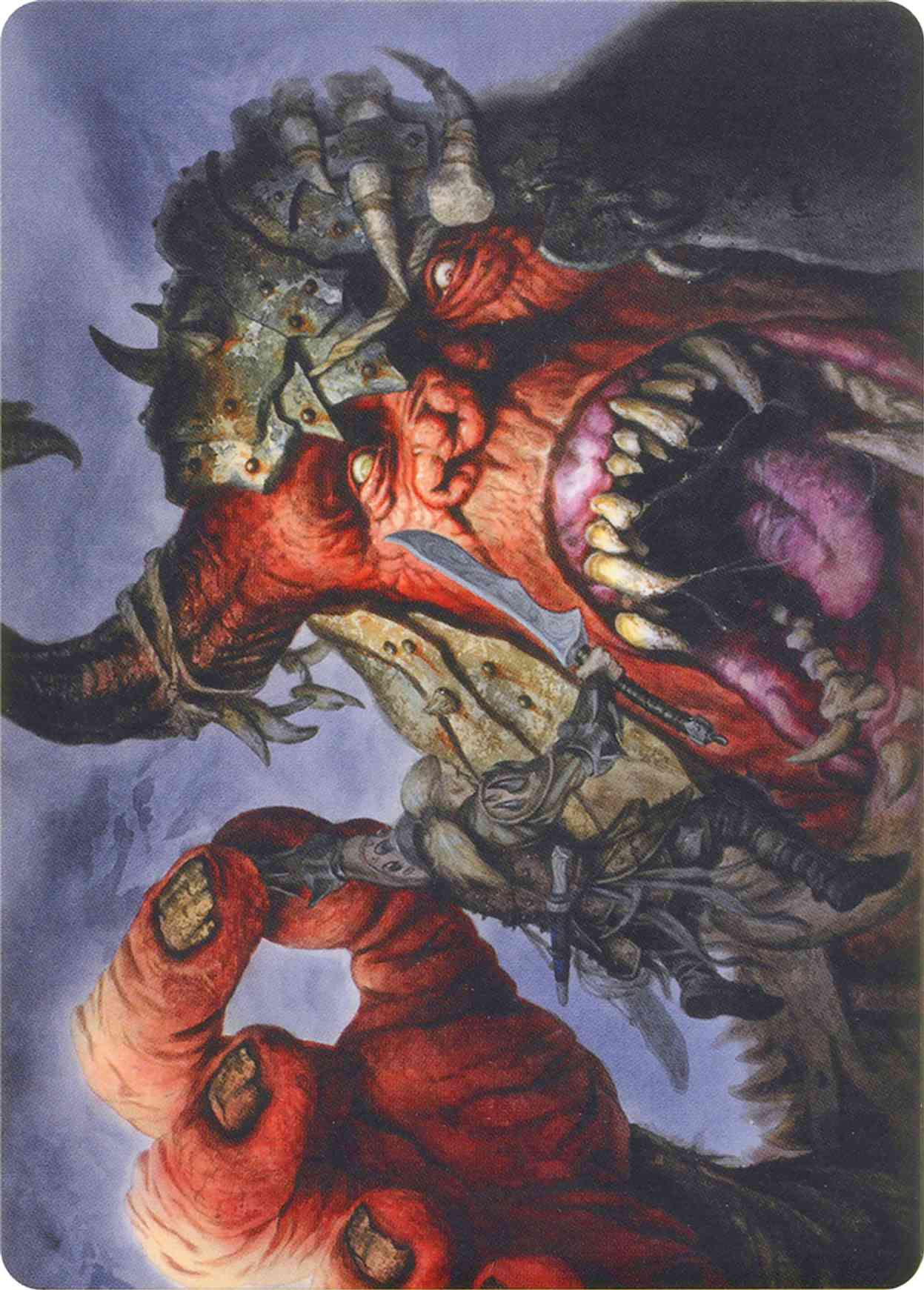 Ravenous Giant (Art Series) magic card front