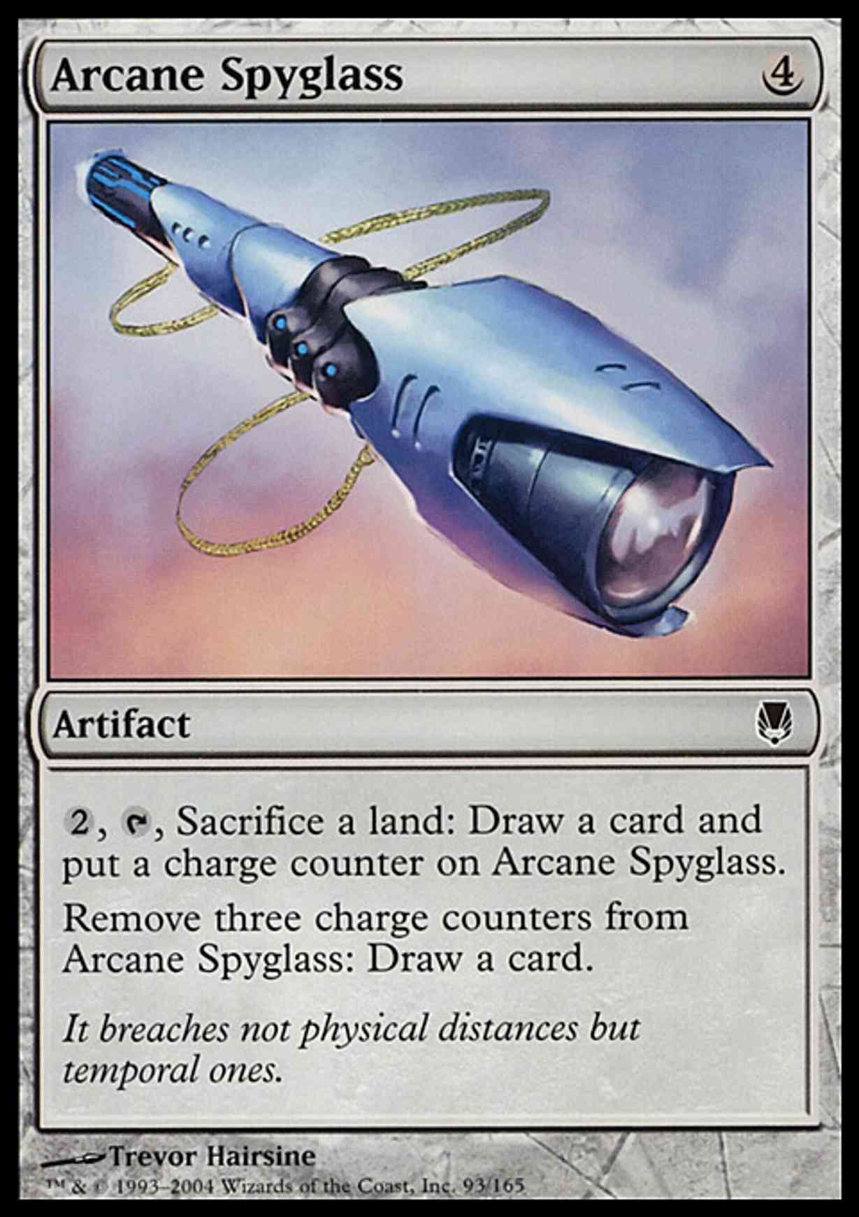 Arcane Spyglass magic card front