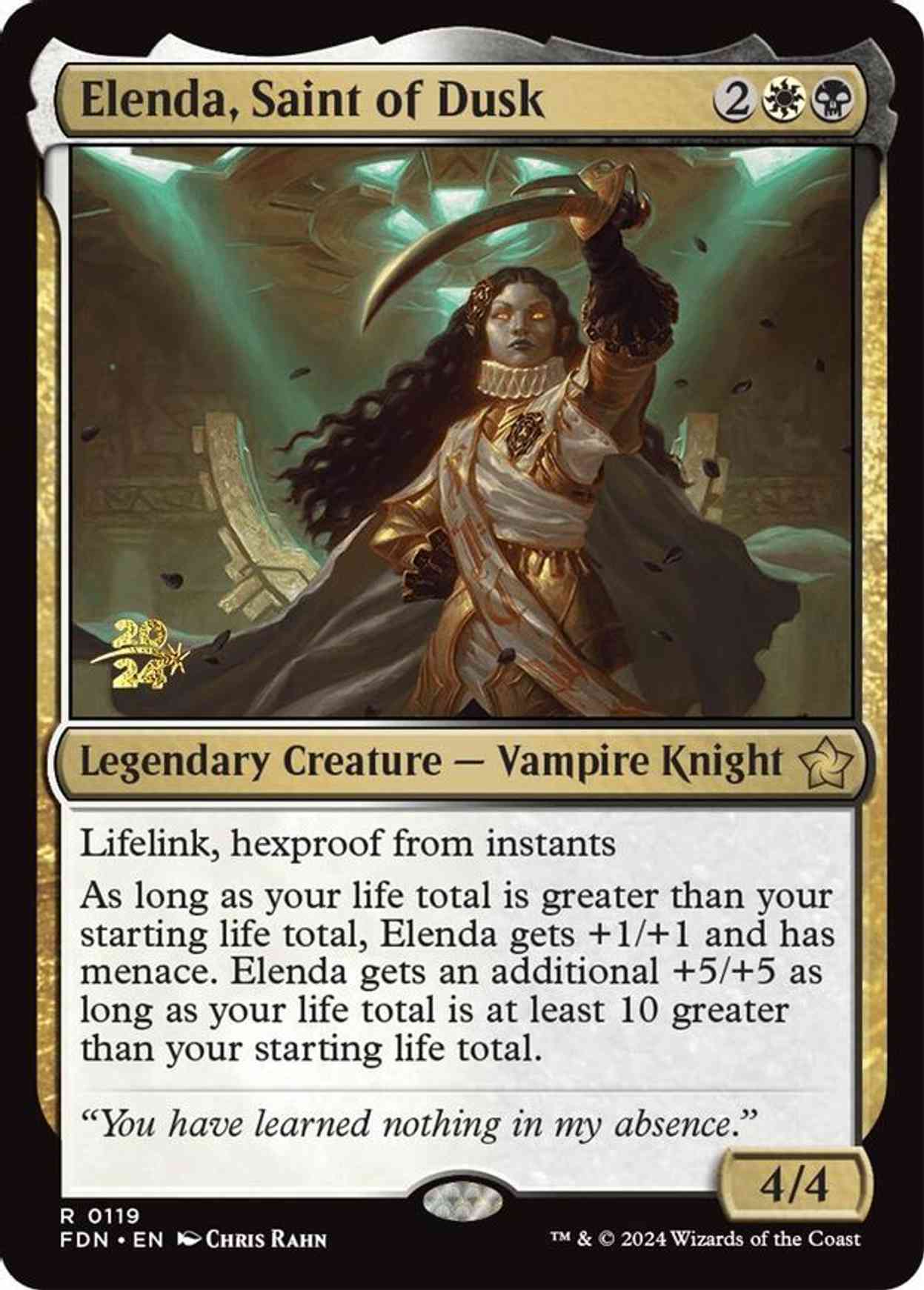 Elenda, Saint of Dusk magic card front