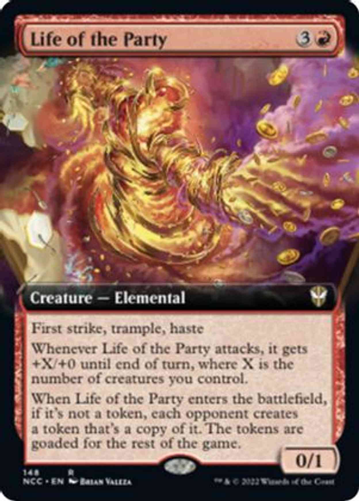 Life of the Party (Extended Art) magic card front