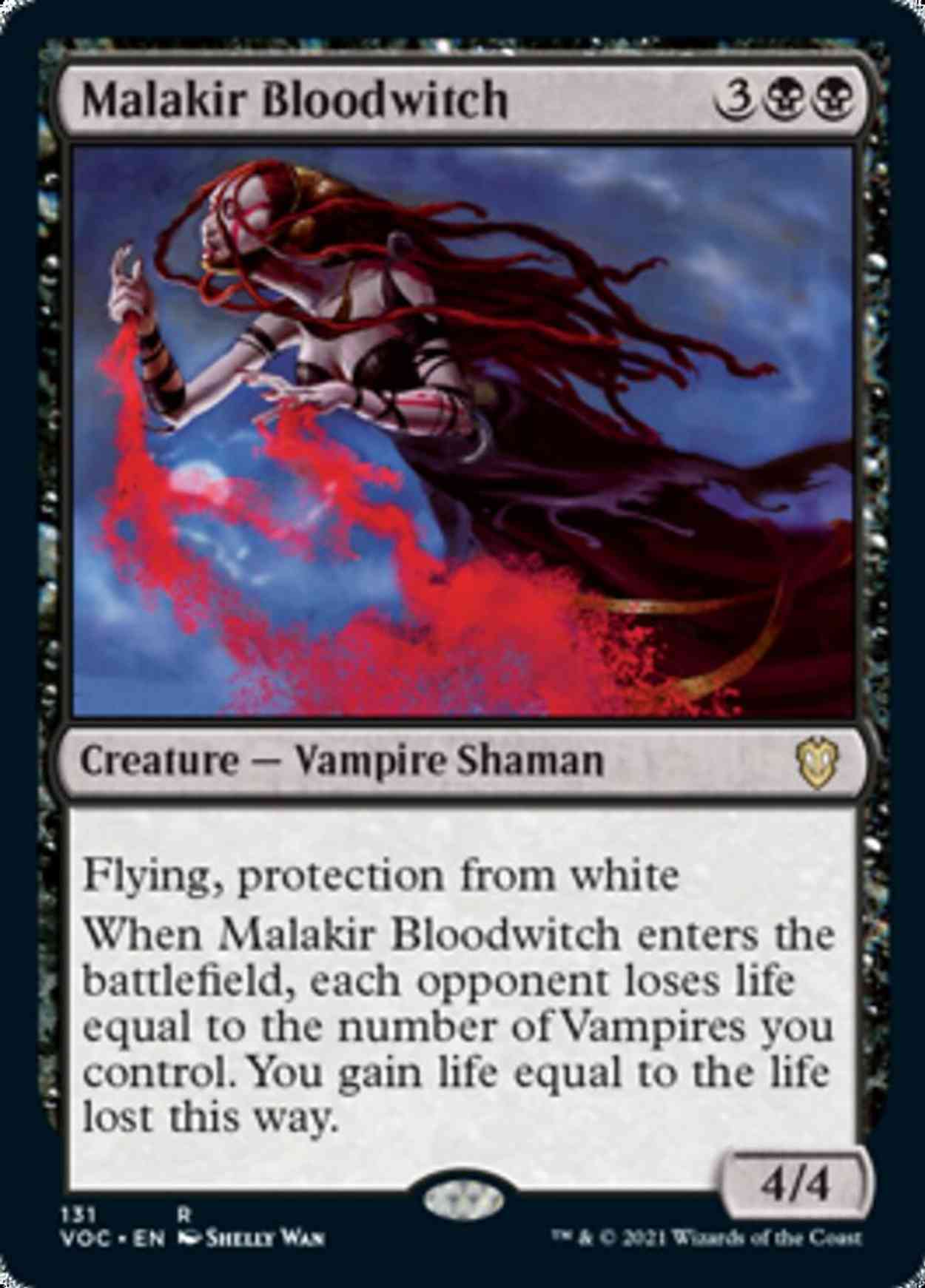 Malakir Bloodwitch magic card front