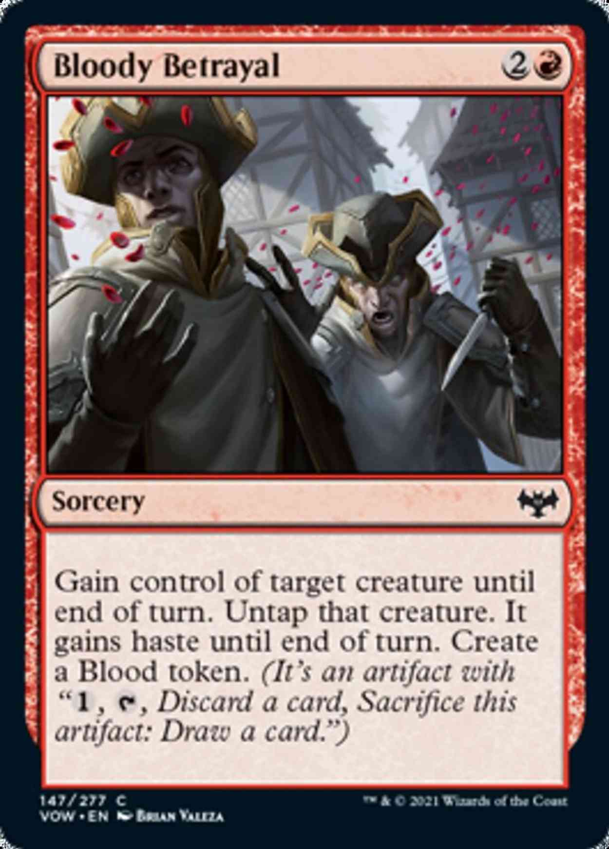 Bloody Betrayal magic card front