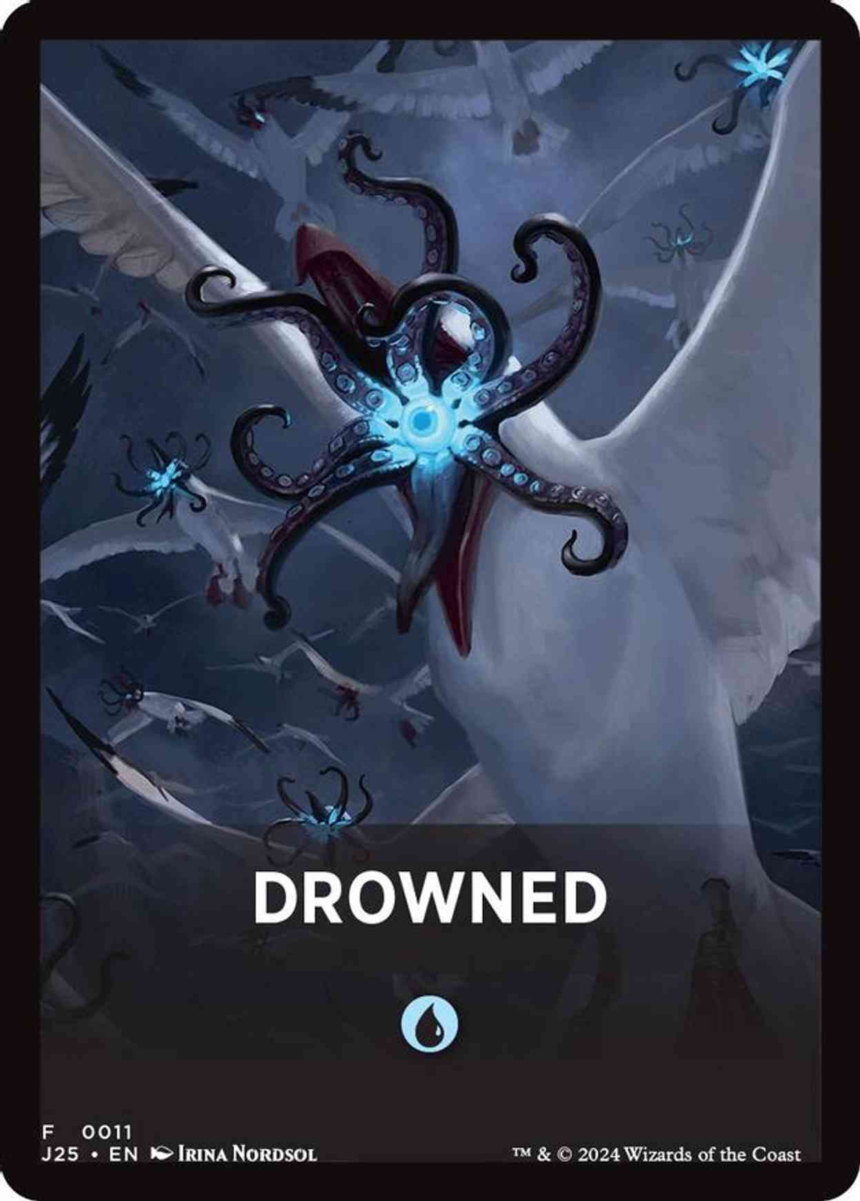 Drowned Theme Card magic card front