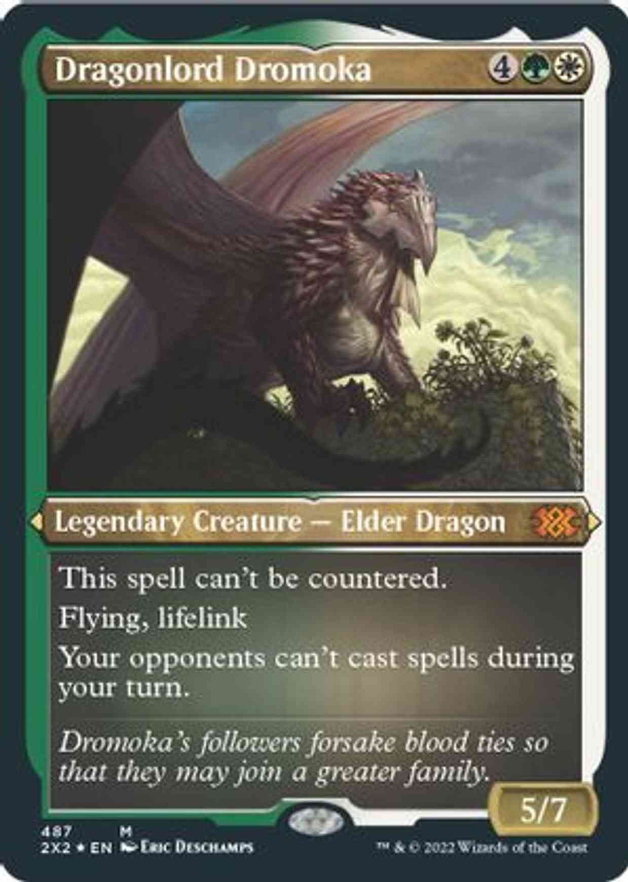 Dragonlord Dromoka (Foil Etched) magic card front