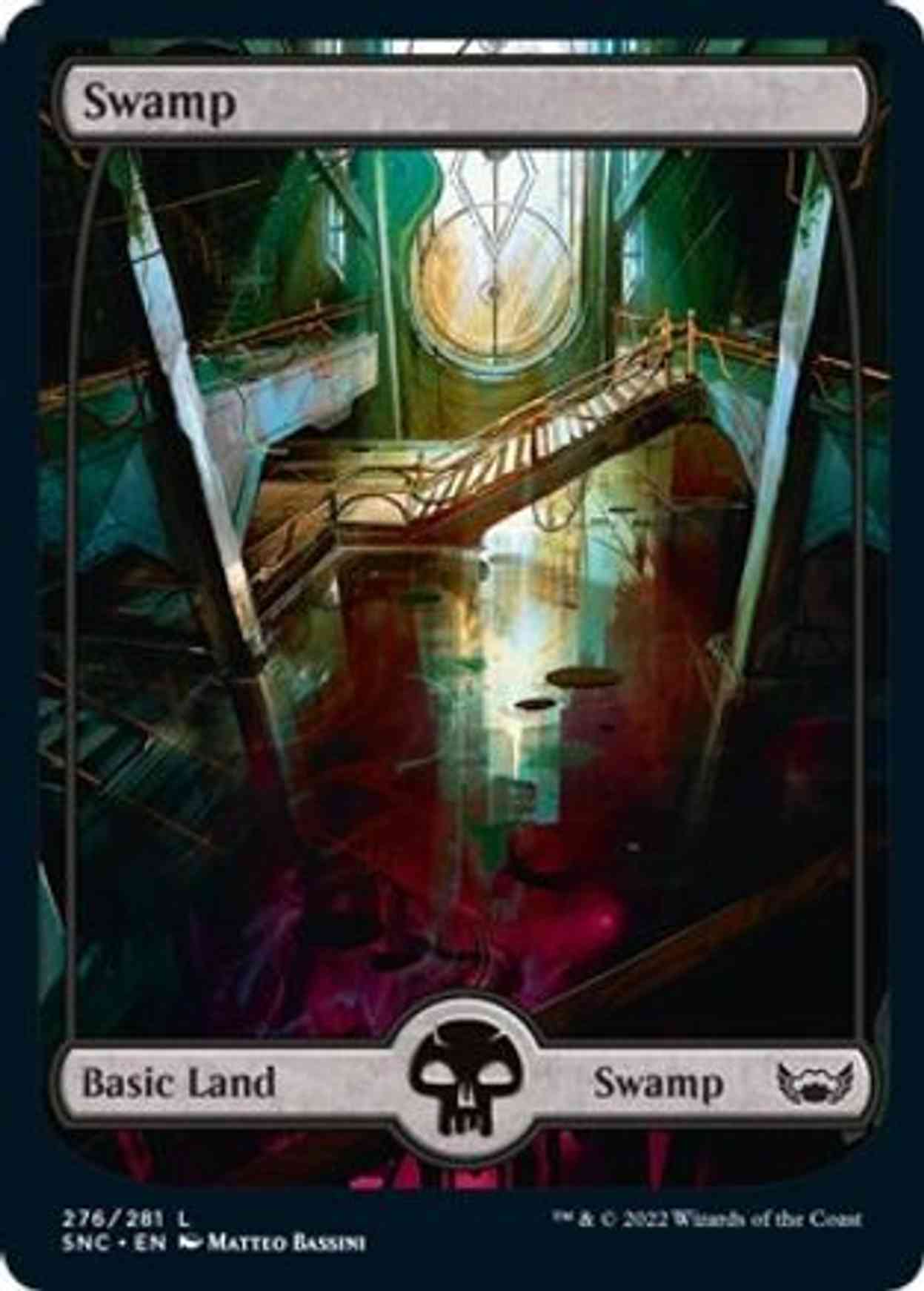 Swamp (276) magic card front