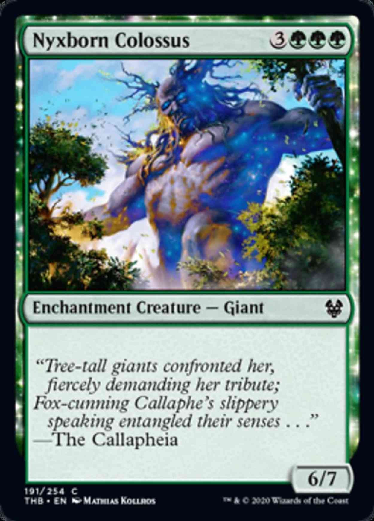 Nyxborn Colossus magic card front