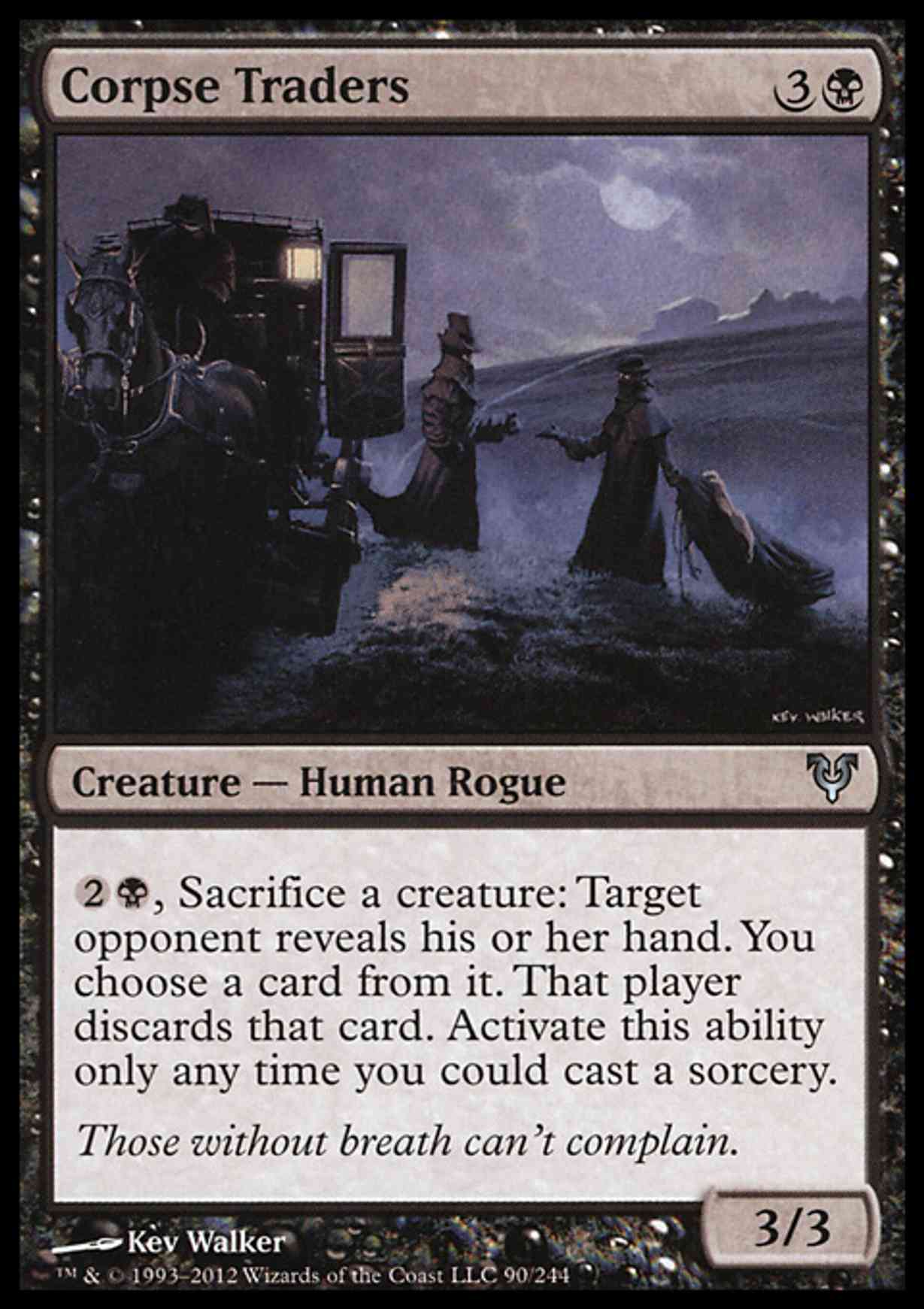 Corpse Traders magic card front