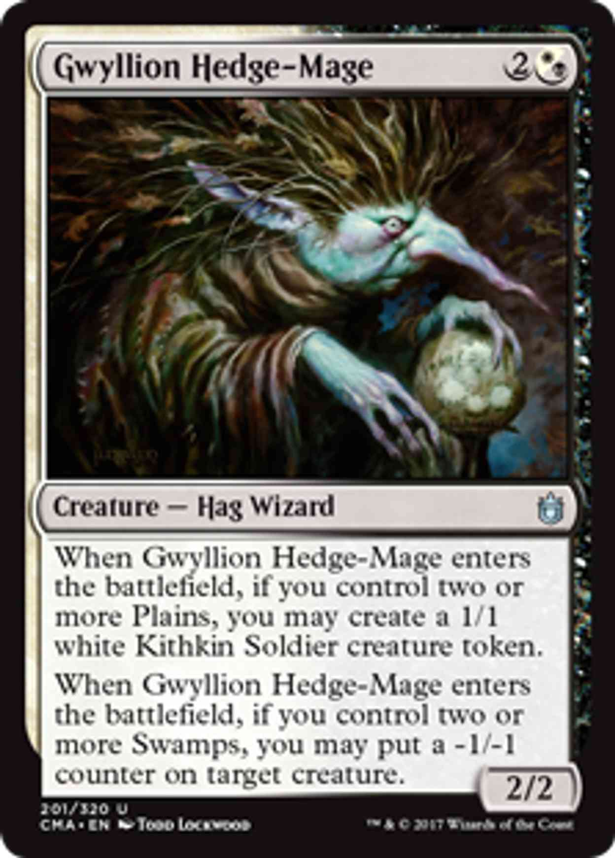Gwyllion Hedge-Mage magic card front