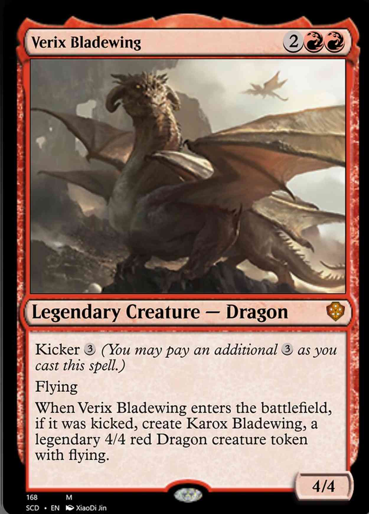 Verix Bladewing magic card front