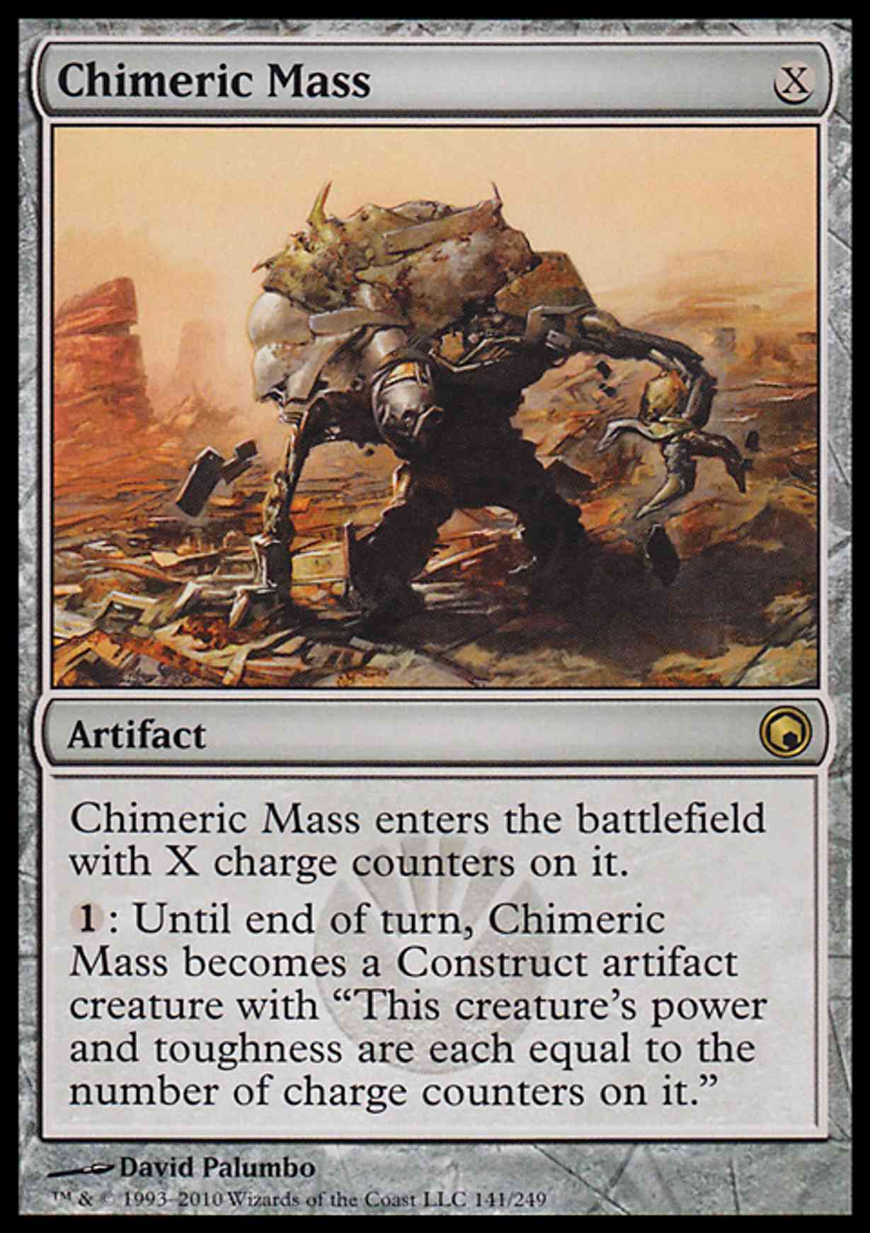 Chimeric Mass magic card front