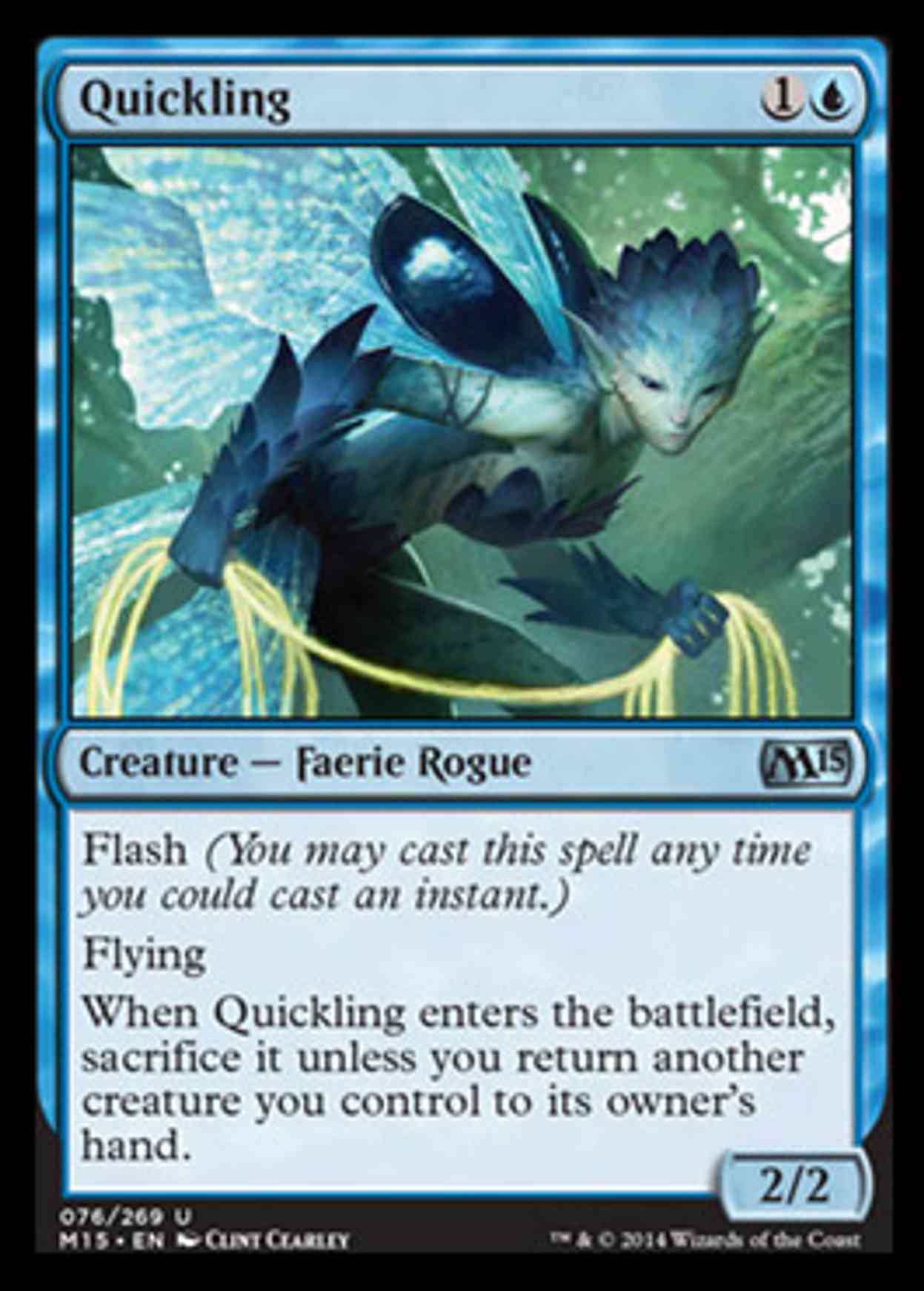 Quickling magic card front