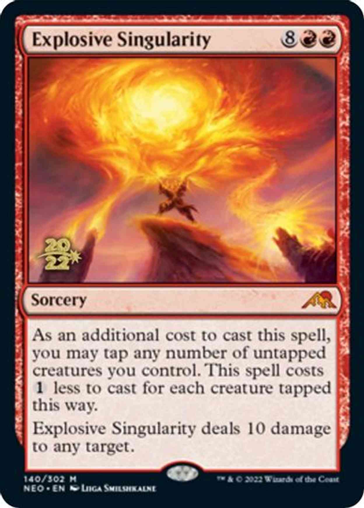 Explosive Singularity magic card front