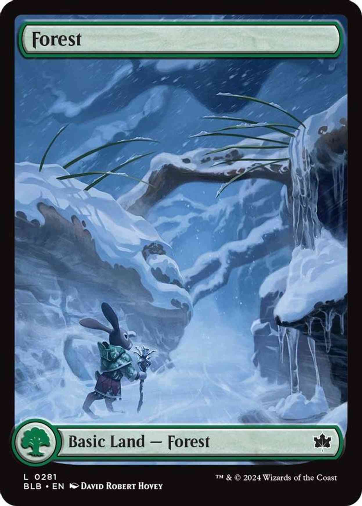 Forest (0281) magic card front