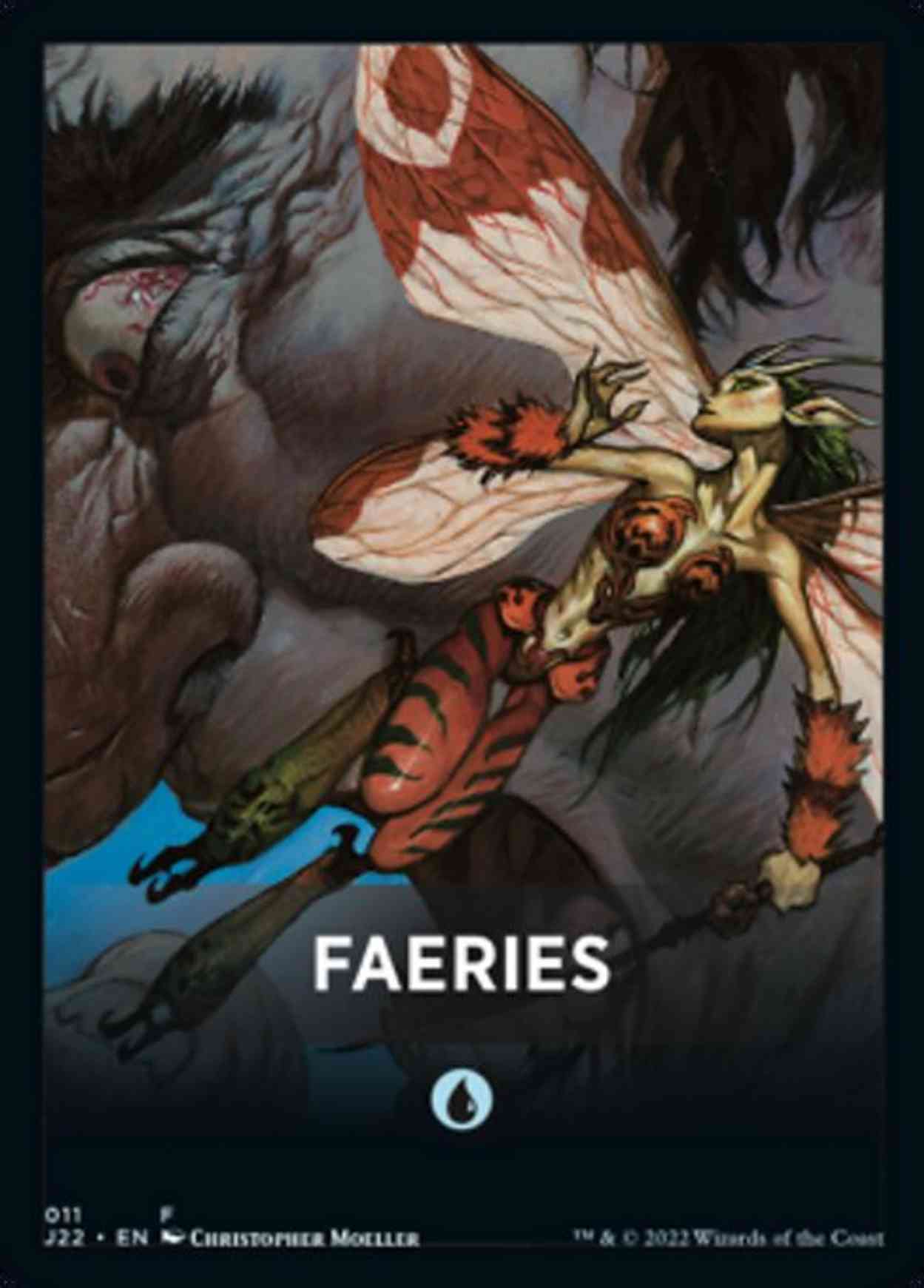 Faeries Theme Card magic card front