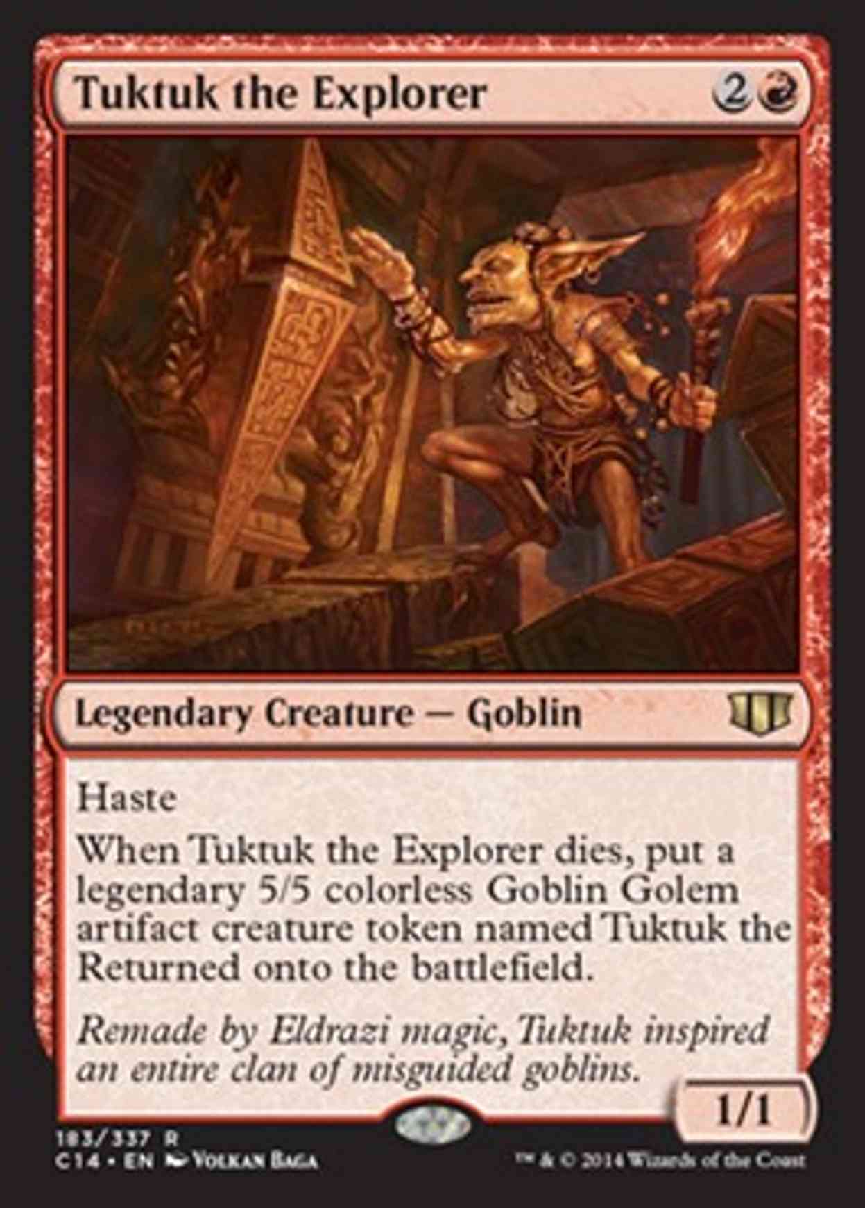 Tuktuk the Explorer magic card front