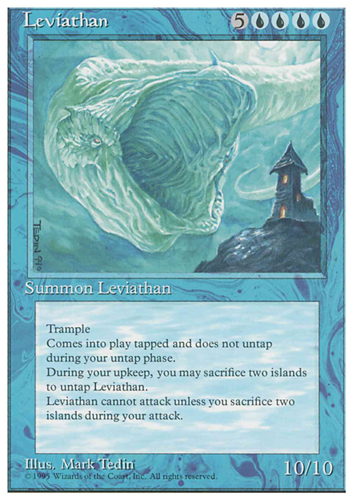 Leviathan magic card front
