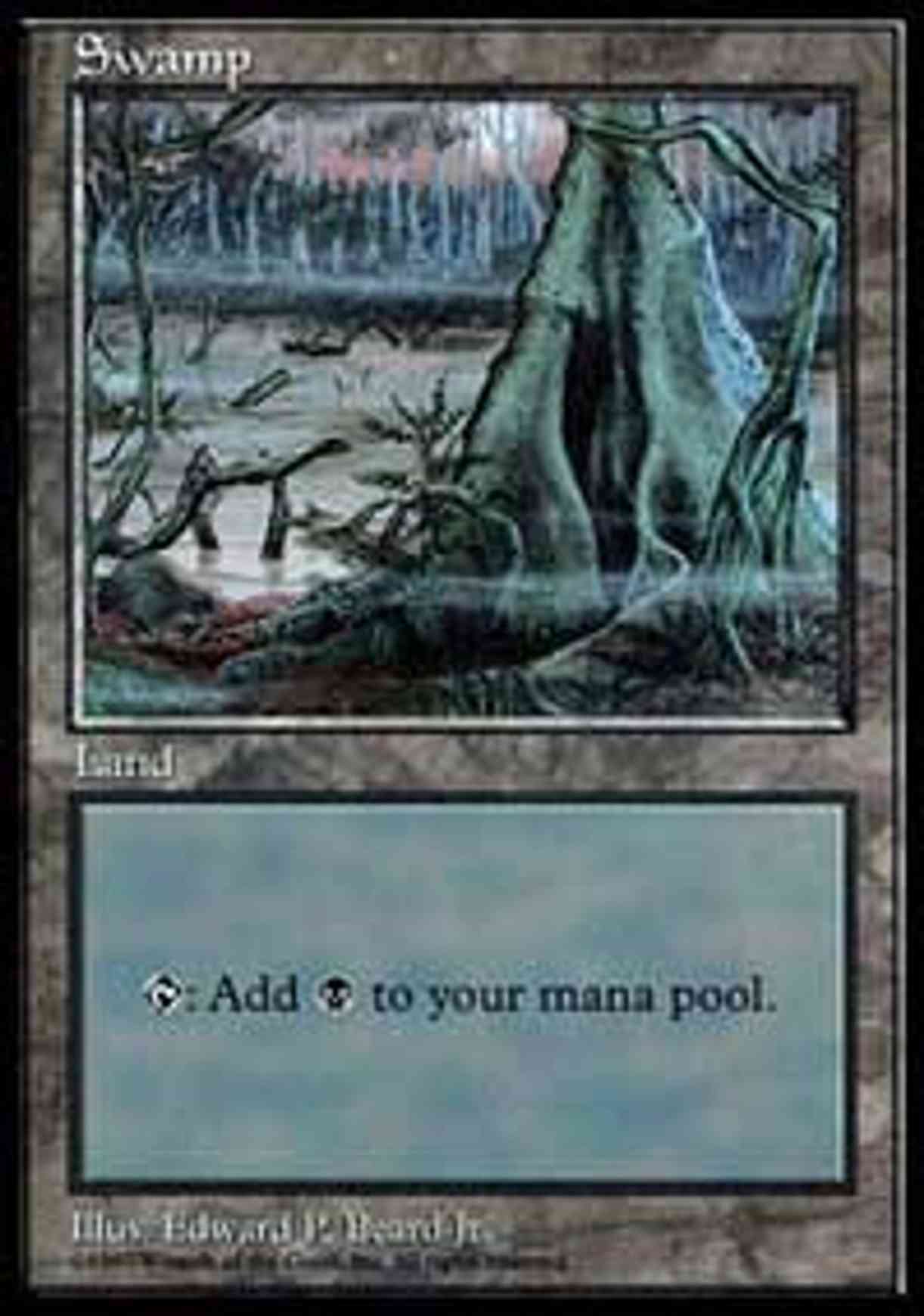 Swamp - Blue Pack (Beard, Jr.) magic card front