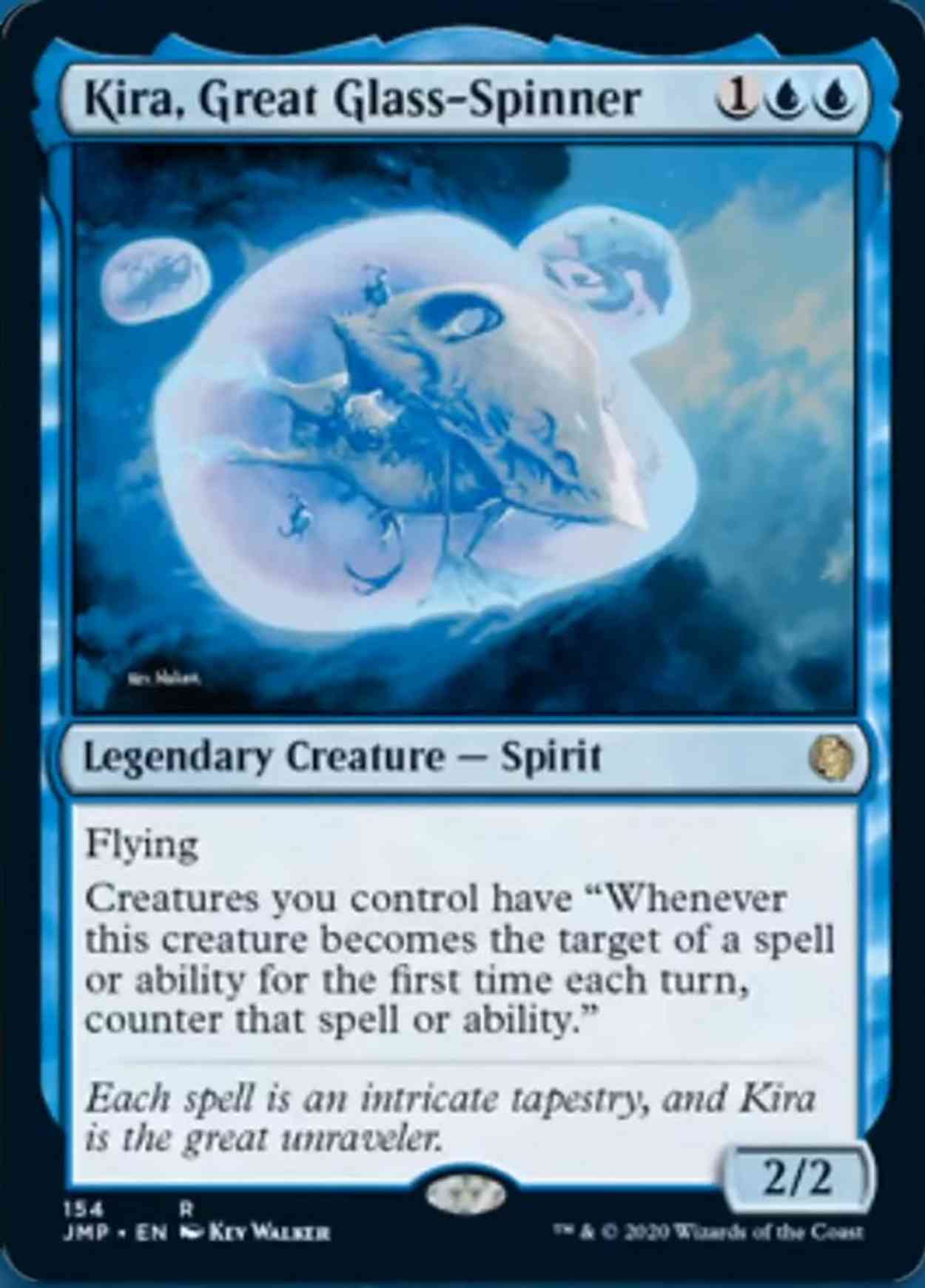 Kira, Great Glass-Spinner magic card front