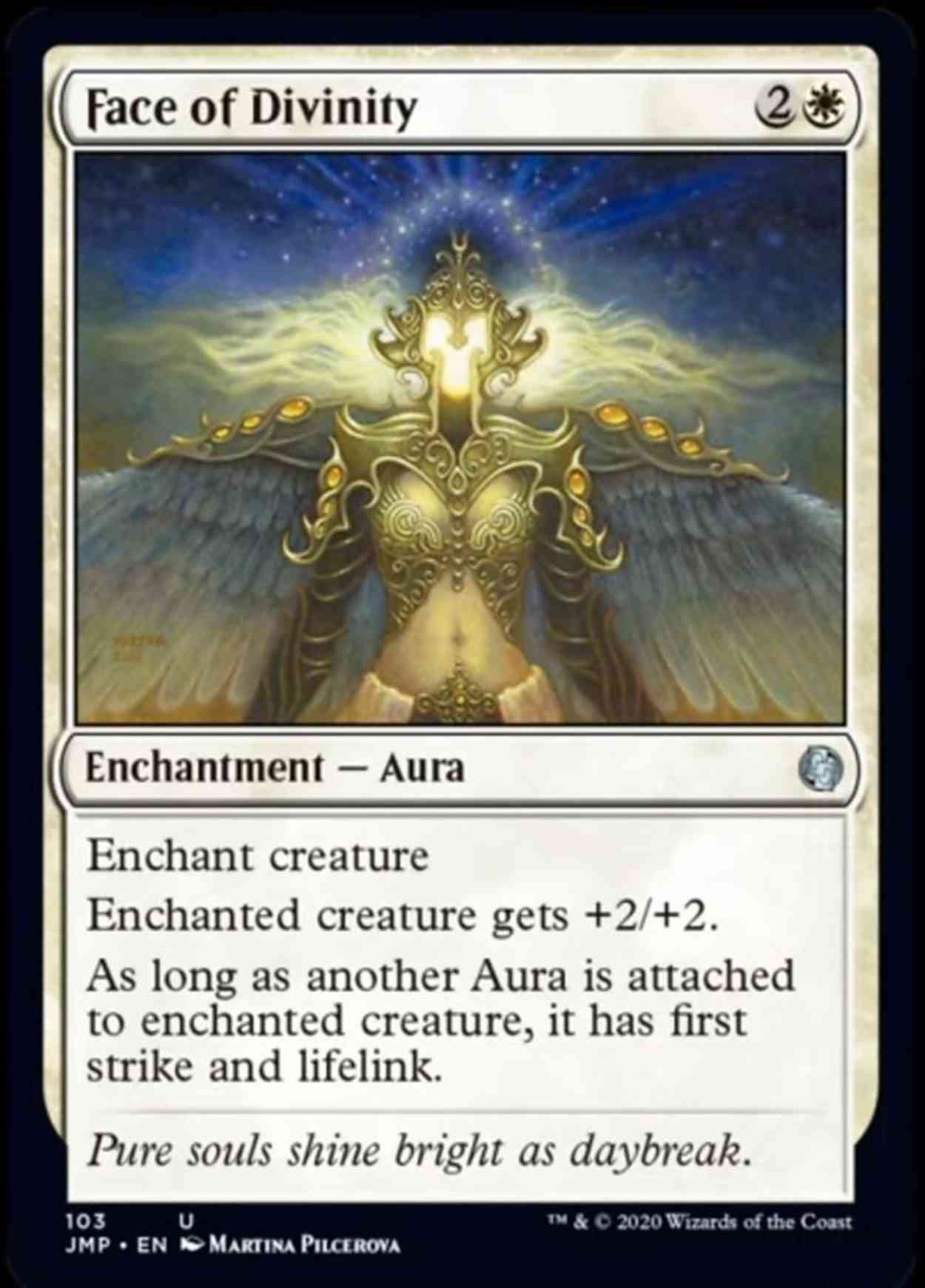 Face of Divinity magic card front