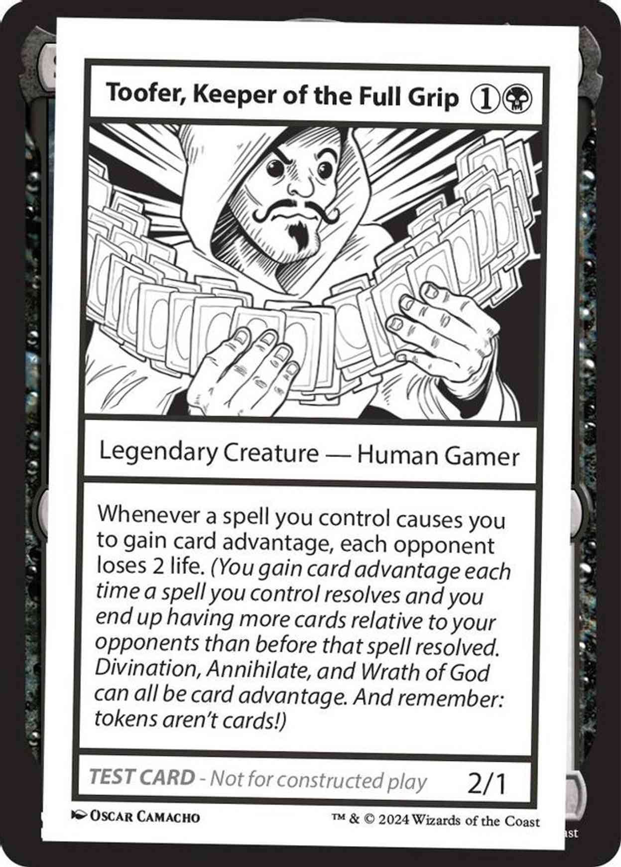 Toofer, Keeper of the Full Grip magic card front