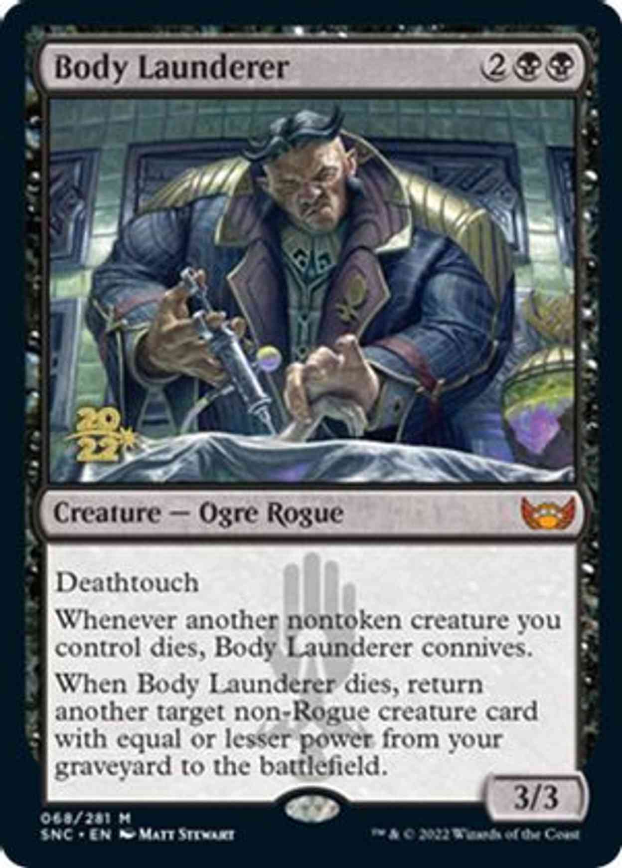 Body Launderer magic card front