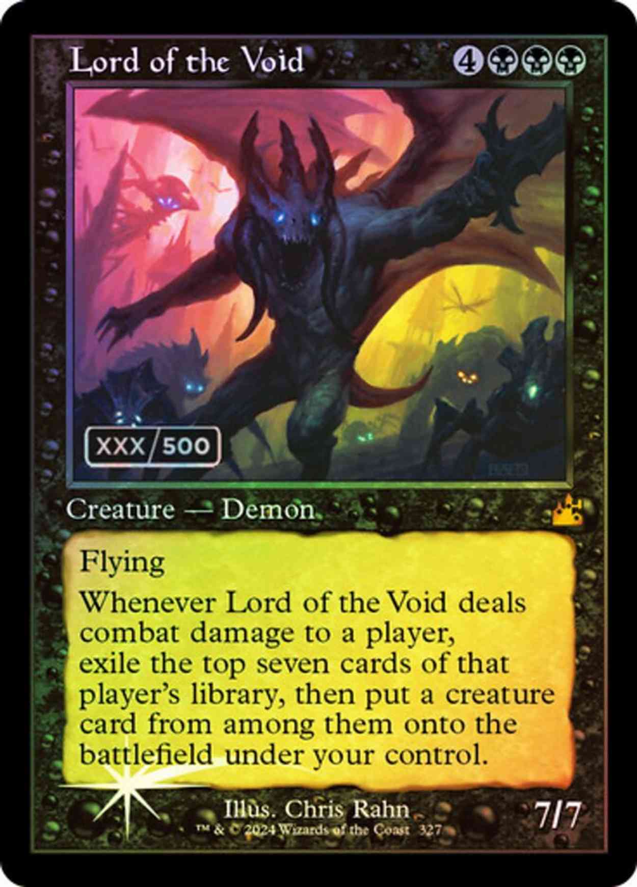 Lord of the Void (Retro Frame) (Serial Numbered) magic card front