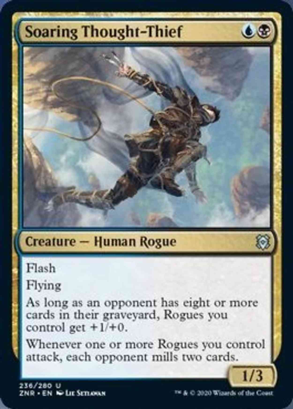 Soaring Thought-Thief magic card front