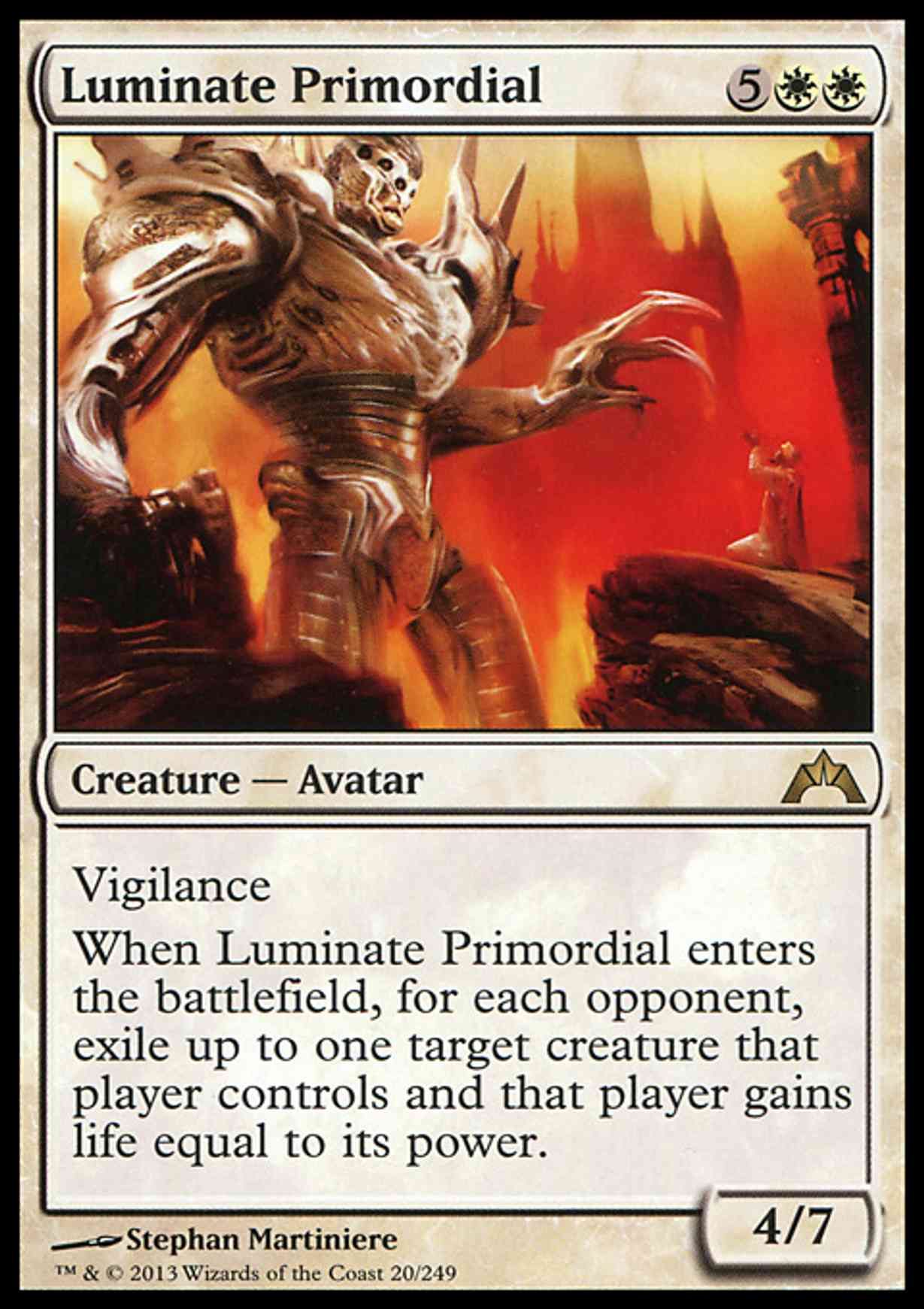 Luminate Primordial magic card front