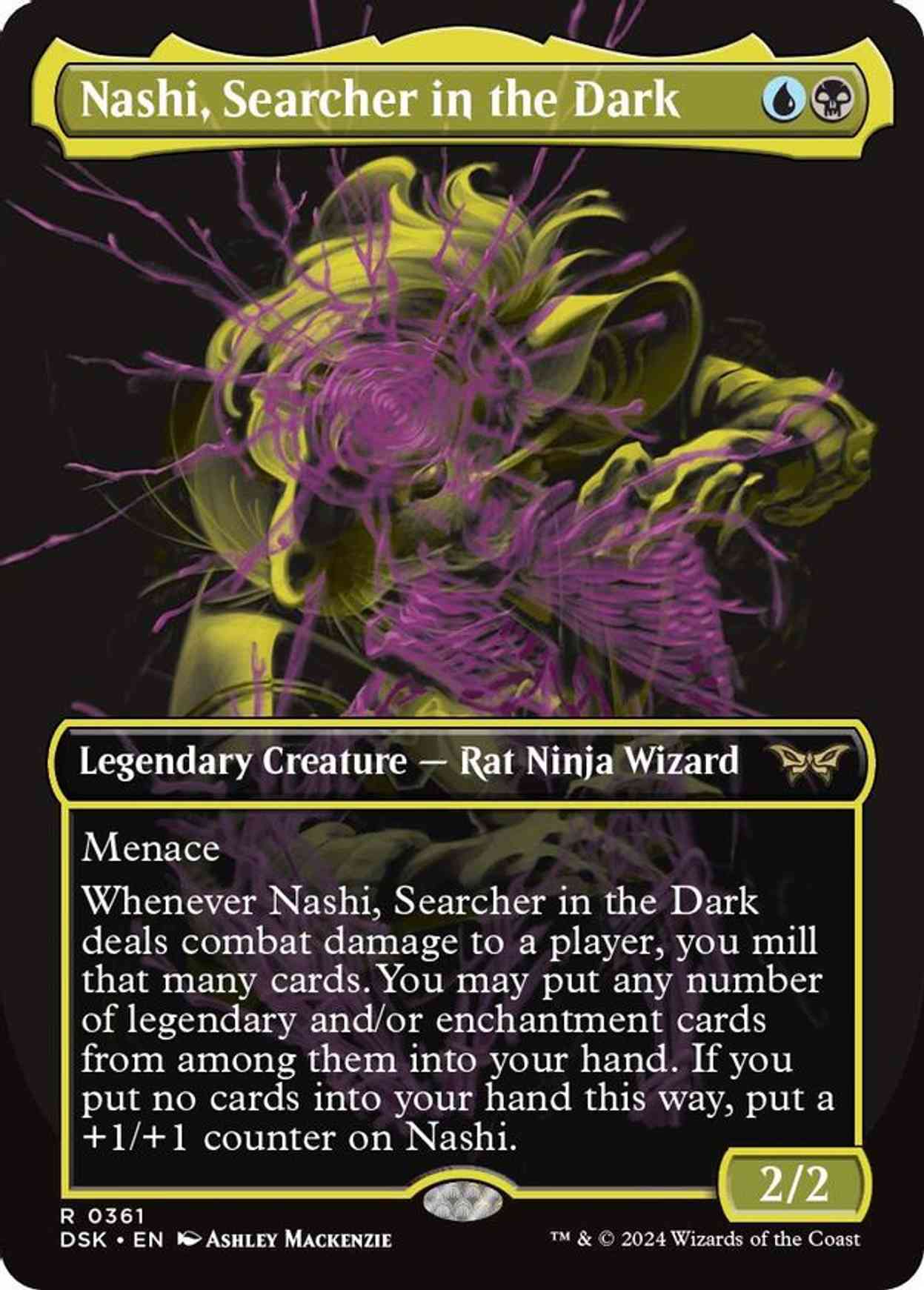 Nashi, Searcher in the Dark (Showcase) magic card front