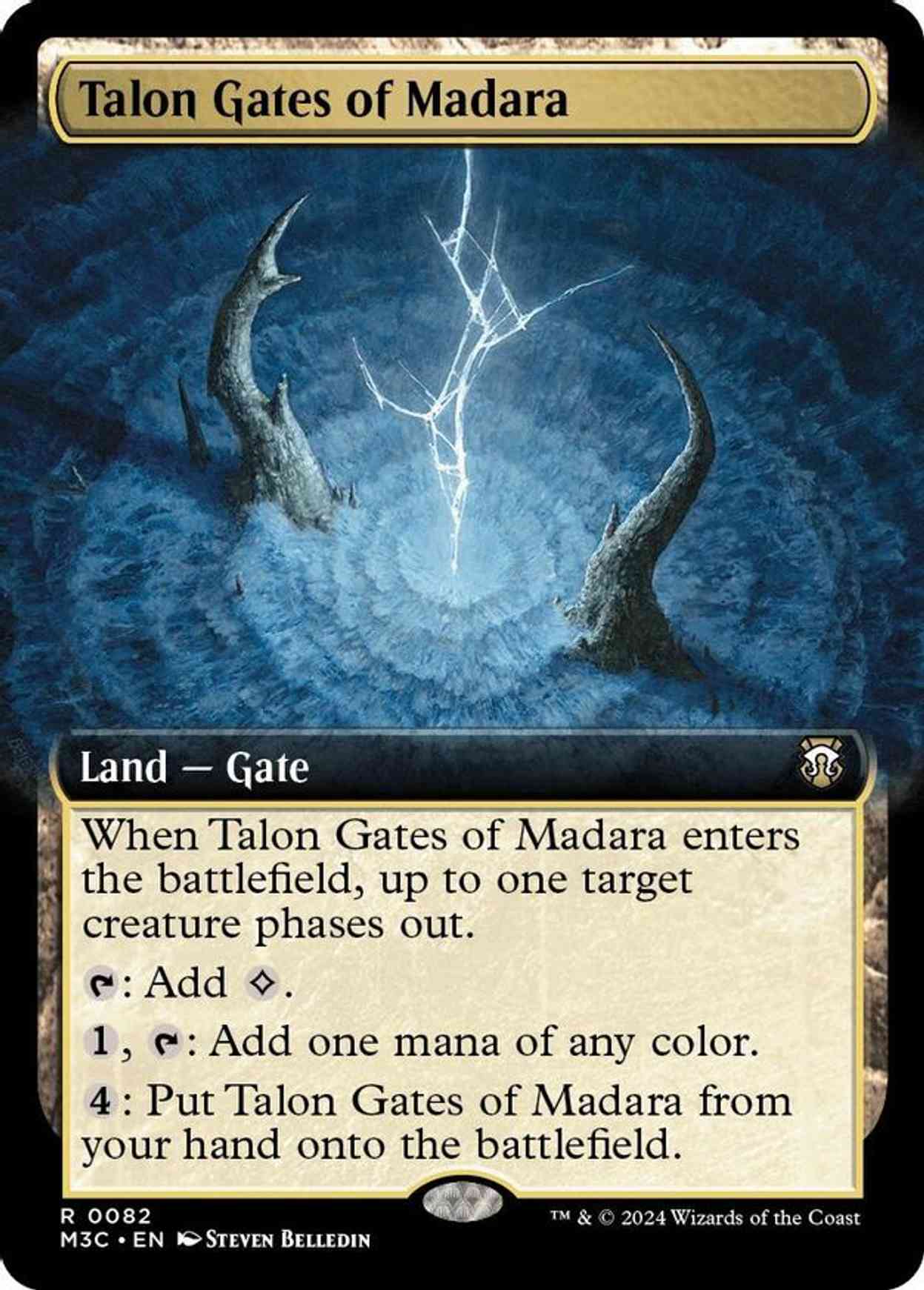 Talon Gates of Madara (Extended Art) (Ripple Foil) magic card front