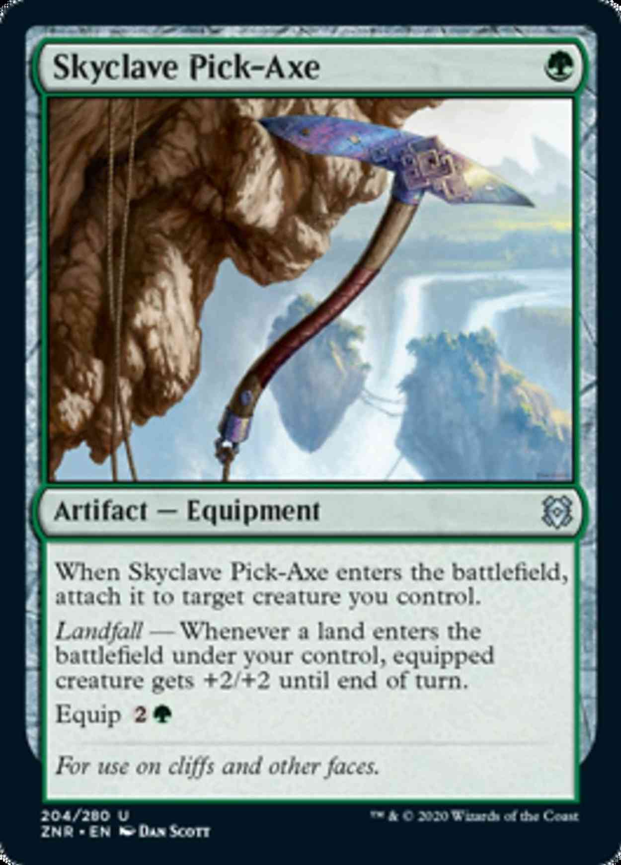 Skyclave Pick-Axe magic card front