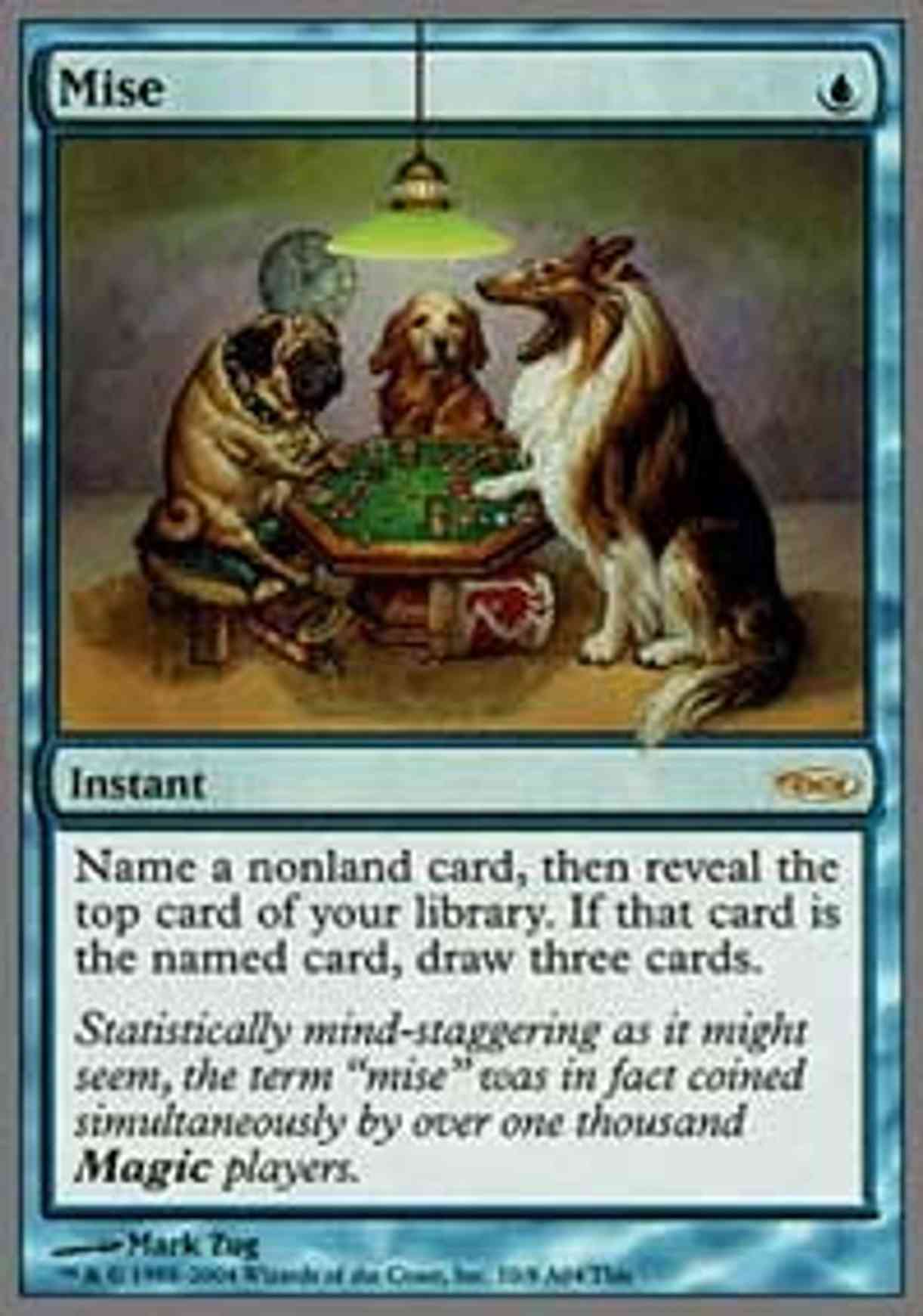 Mise magic card front