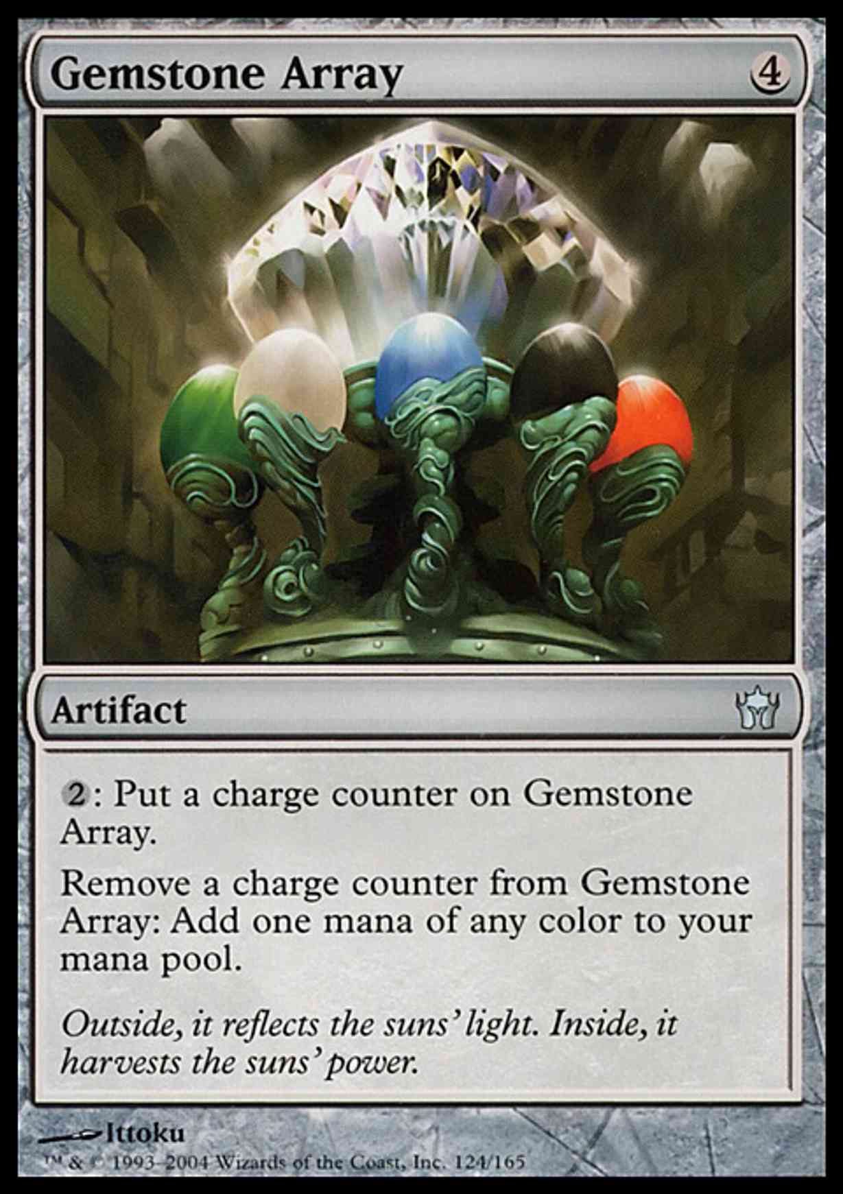 Gemstone Array magic card front