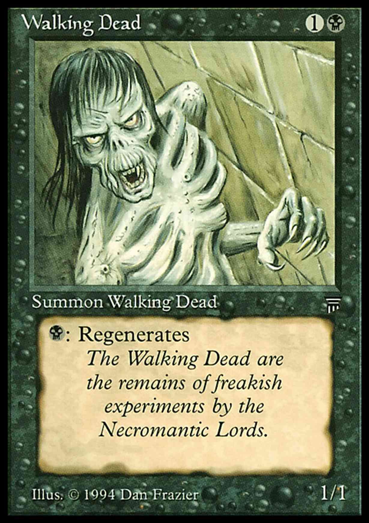 Walking Dead magic card front
