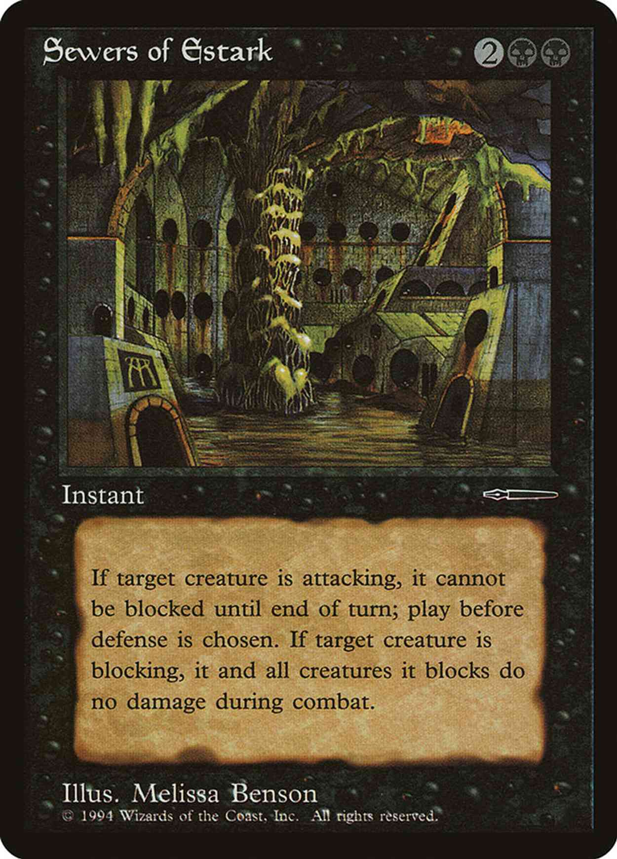 Sewers of Estark magic card front