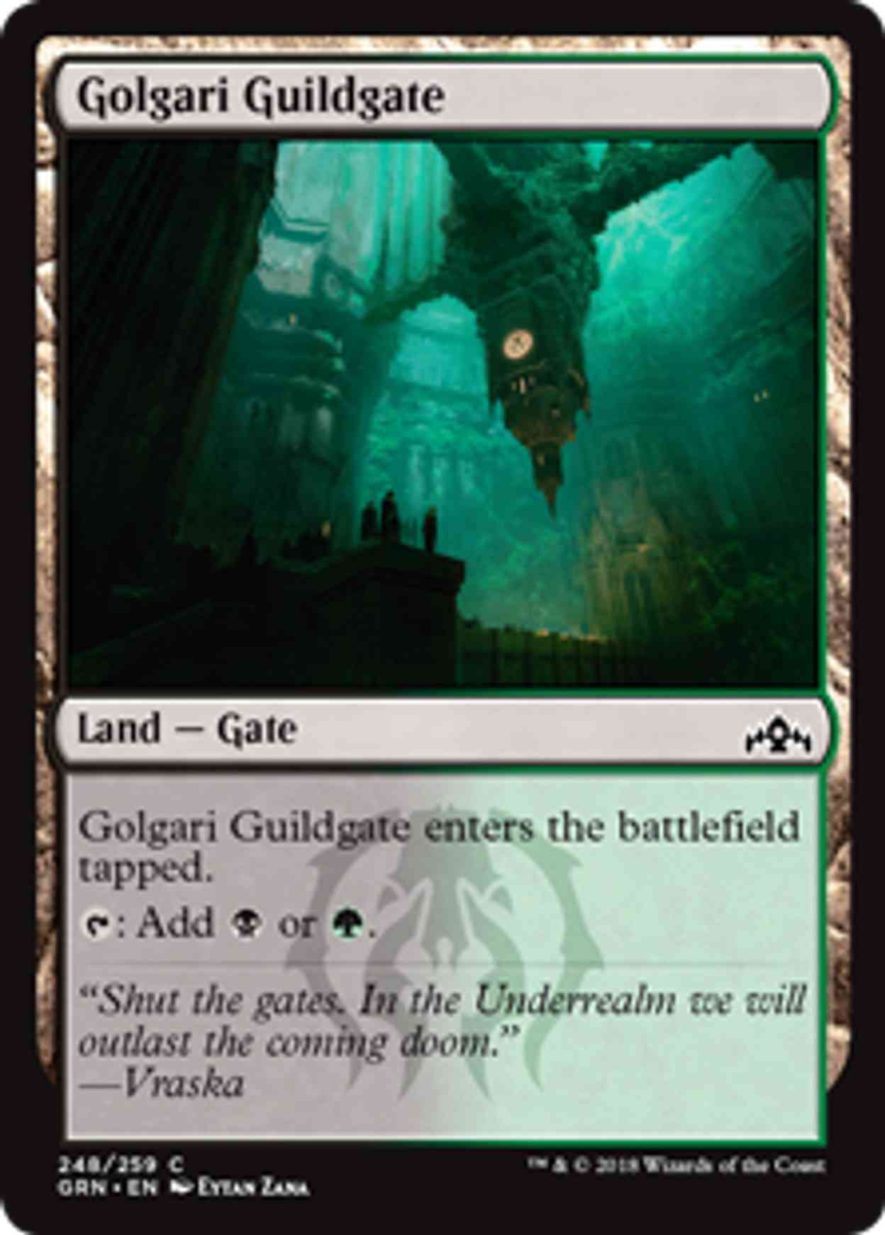 Golgari Guildgate (248) magic card front