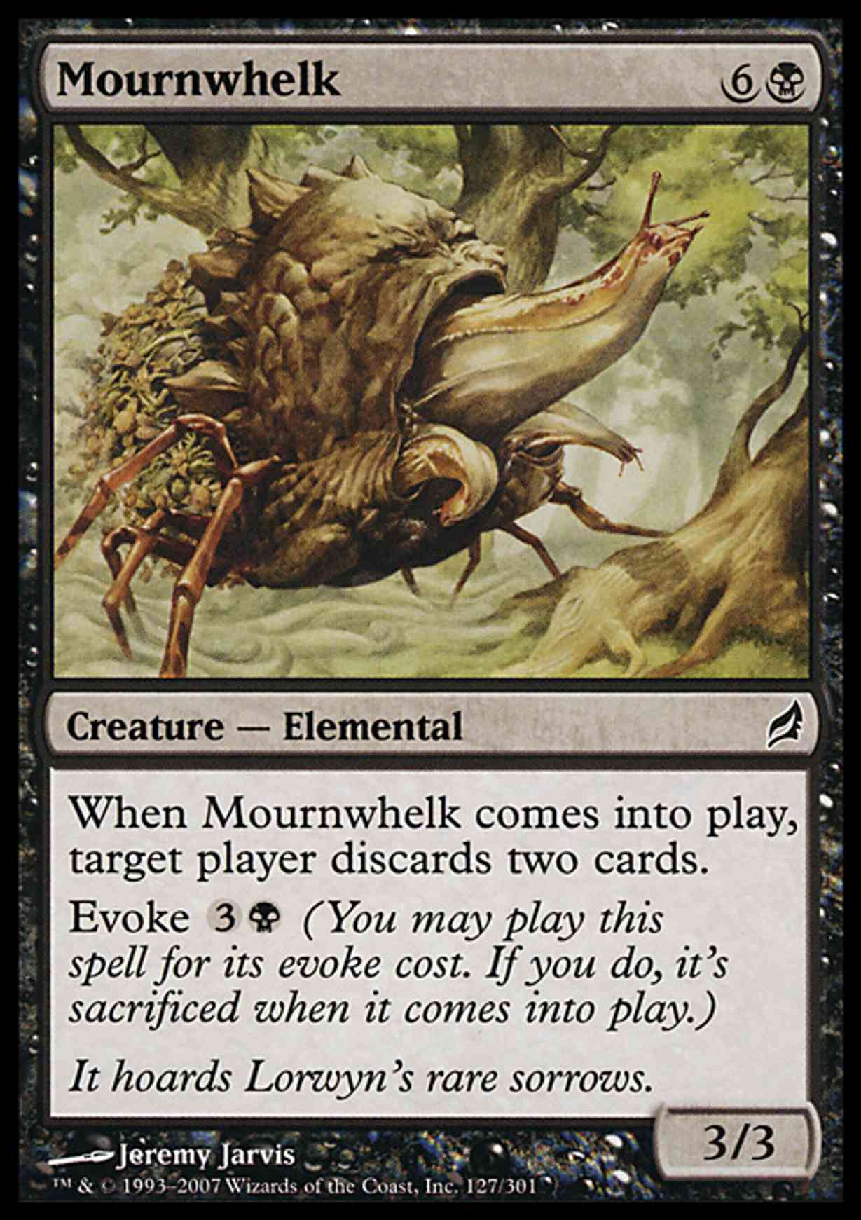 Mournwhelk magic card front