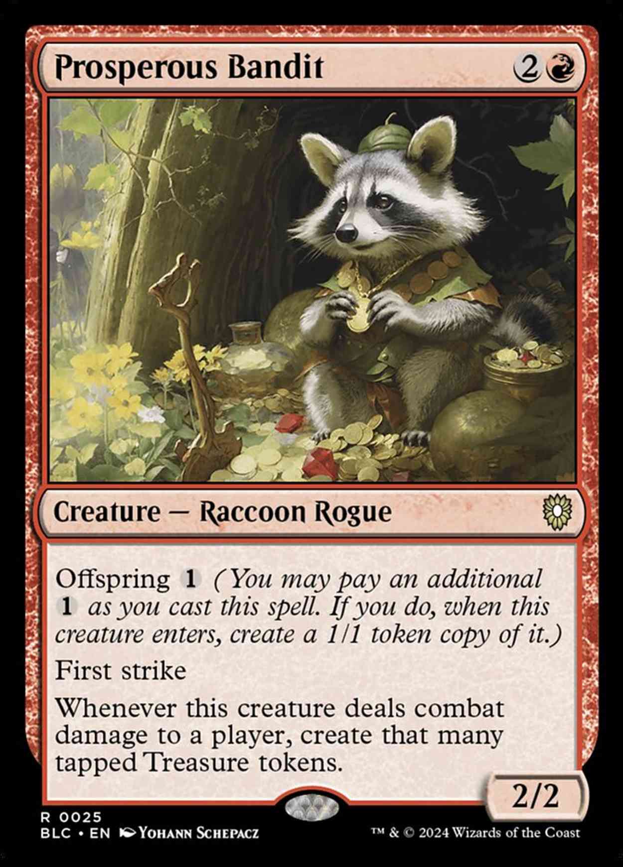 Prosperous Bandit magic card front