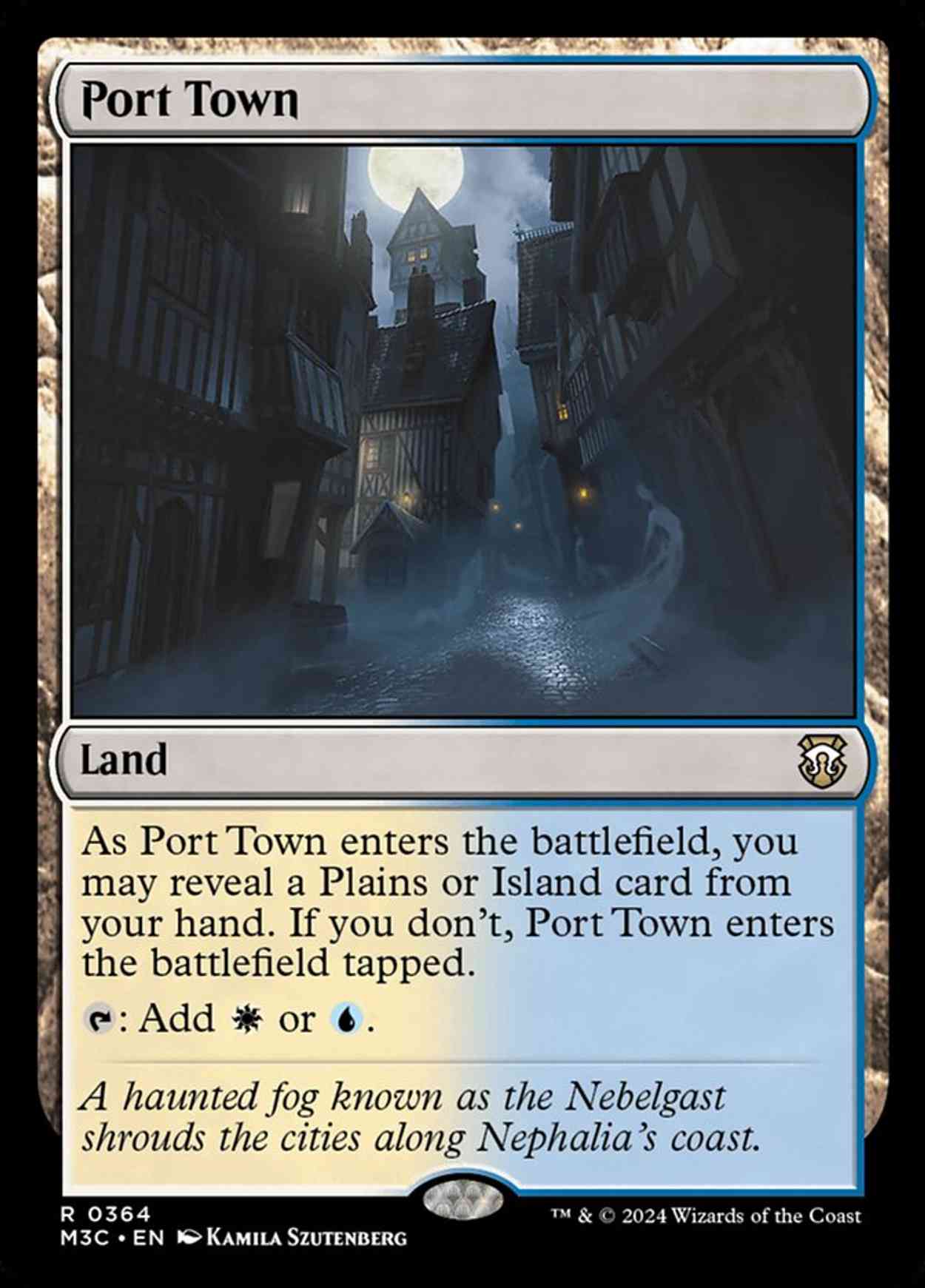 Port Town magic card front