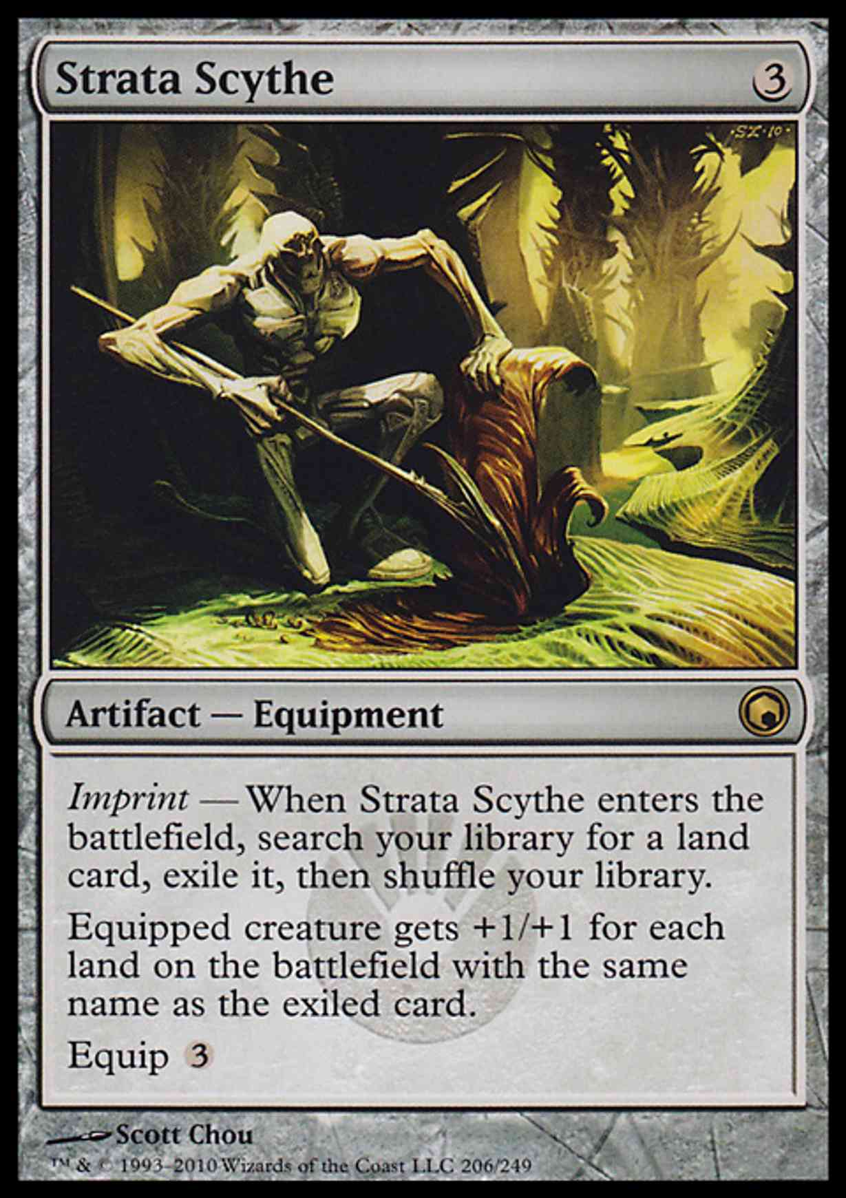 Strata Scythe magic card front