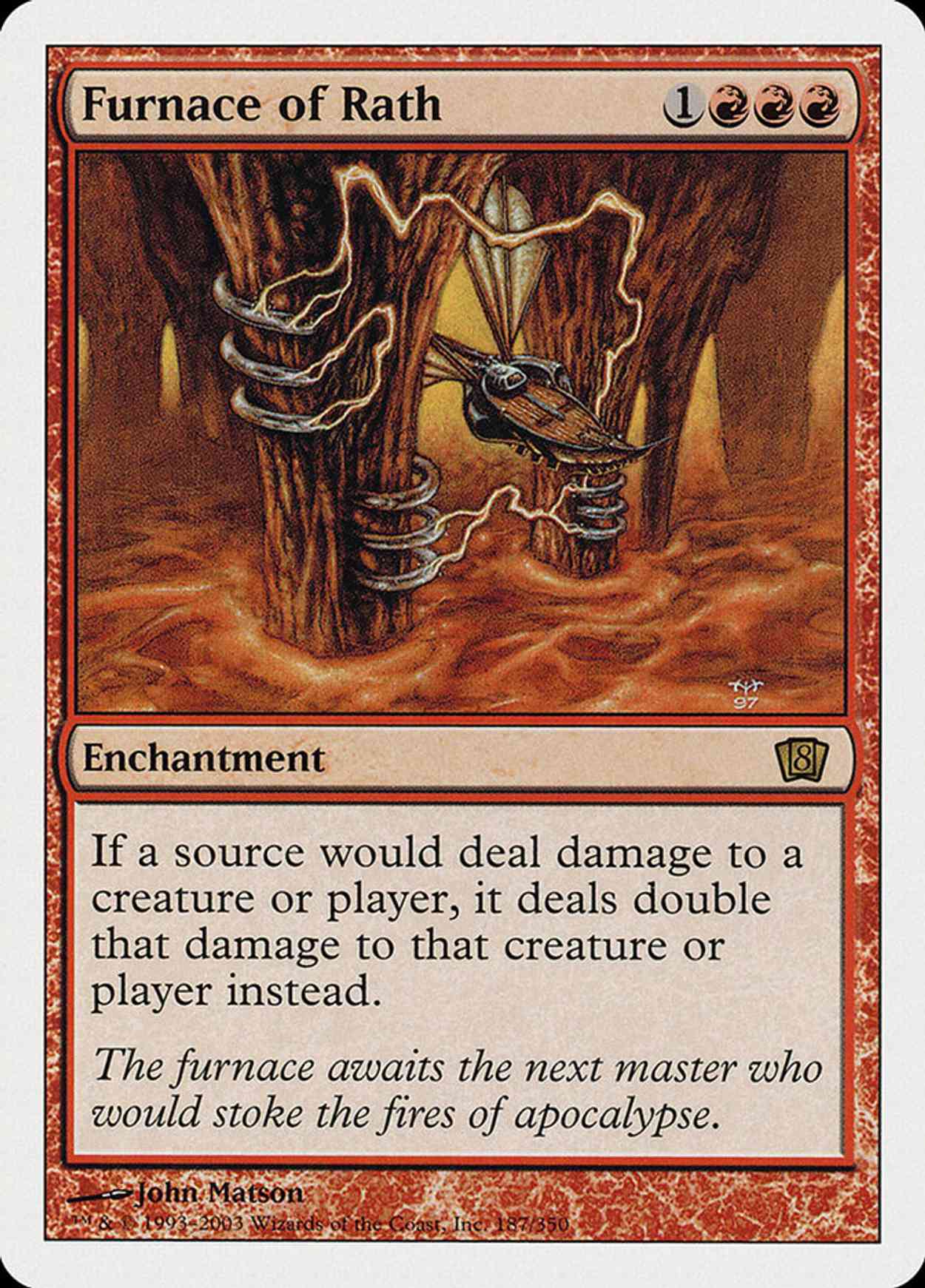 Furnace of Rath (8th Edition) magic card front