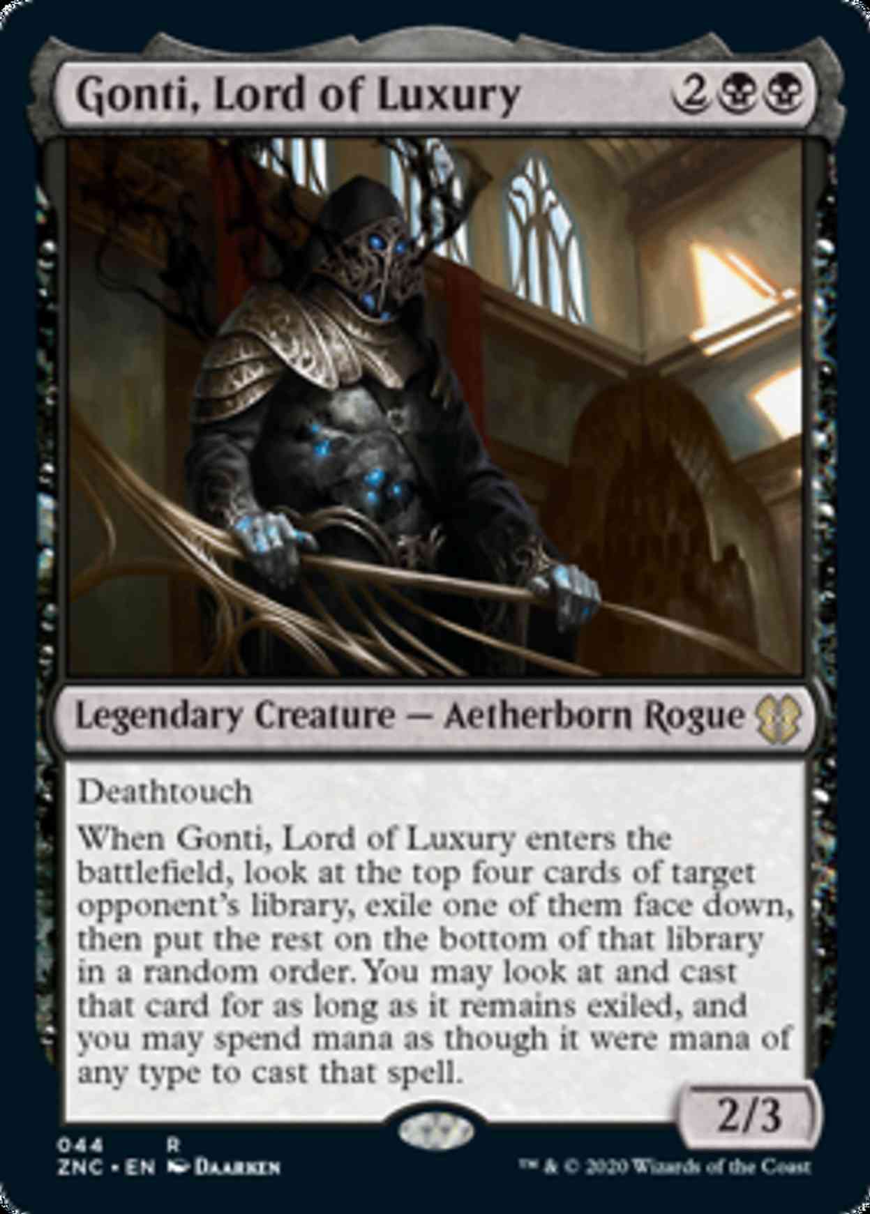 Gonti, Lord of Luxury magic card front