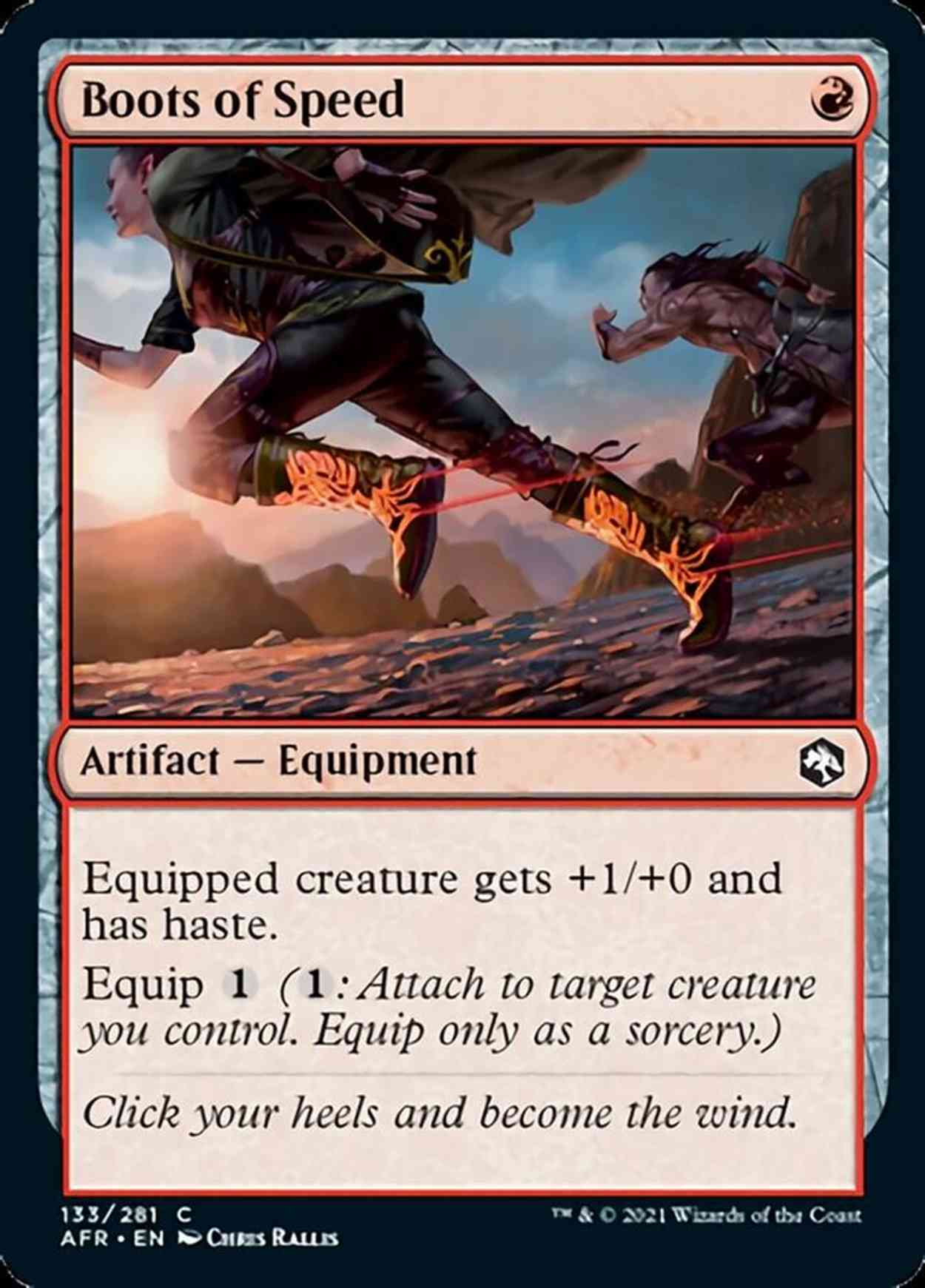 Boots of Speed magic card front