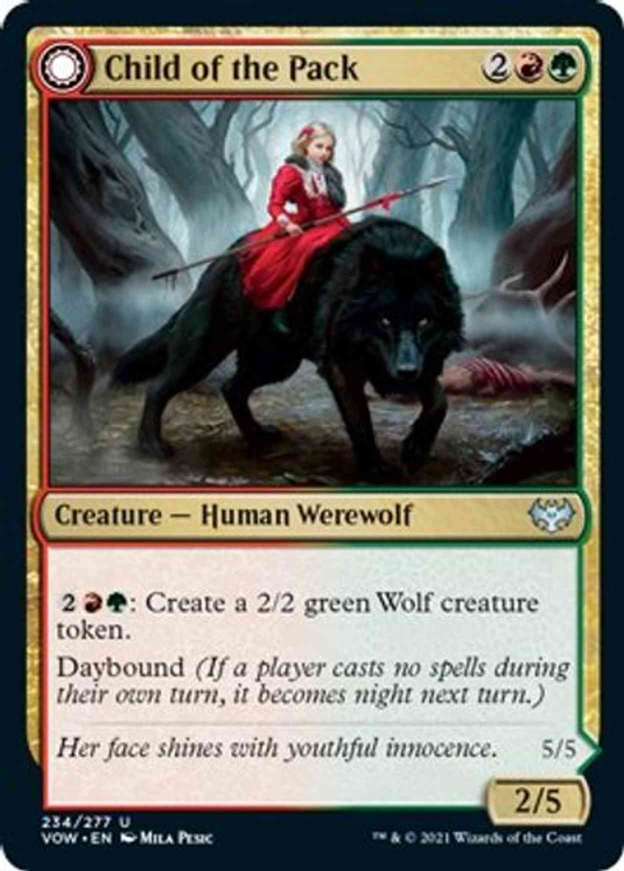 Child of the Pack magic card front