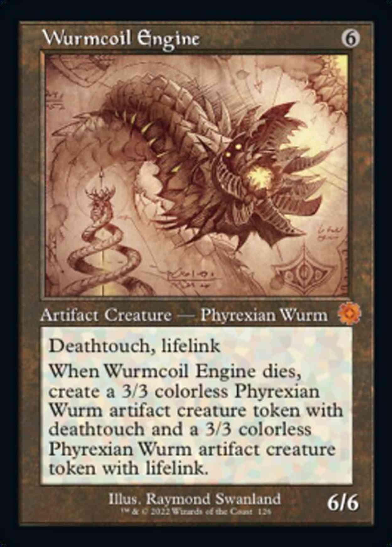 Wurmcoil Engine (Schematic) magic card front