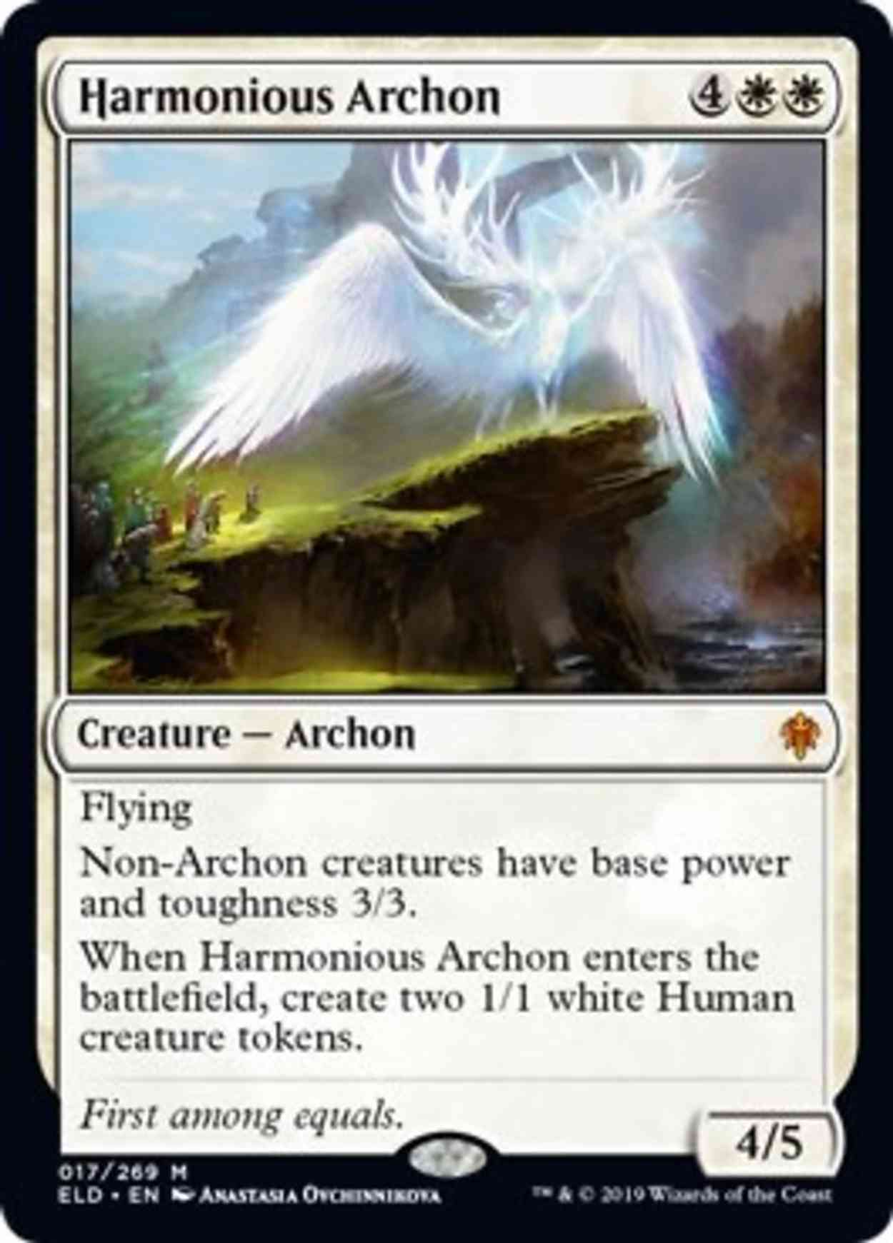 Harmonious Archon magic card front
