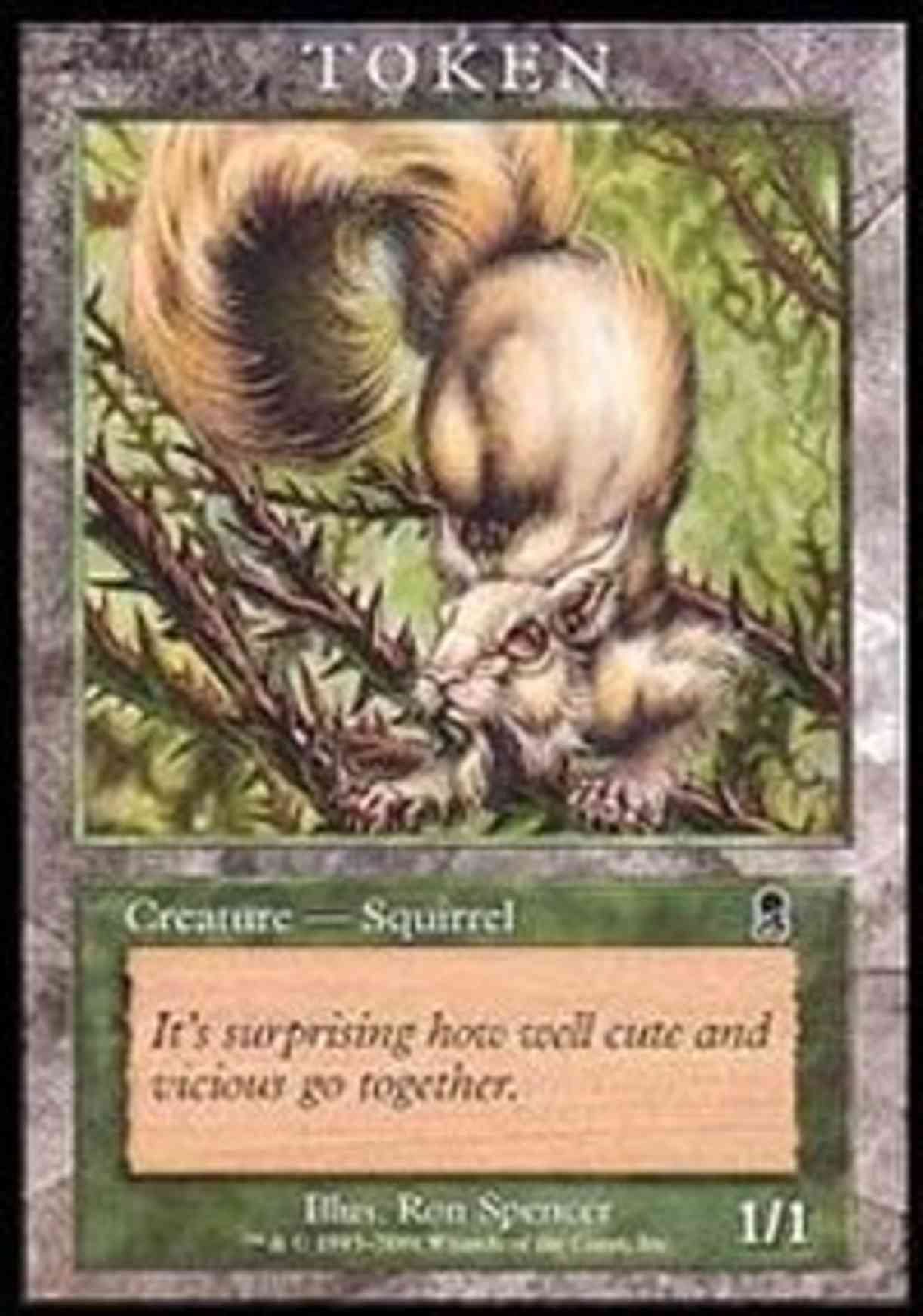Squirrel Token (Odyssey) magic card front