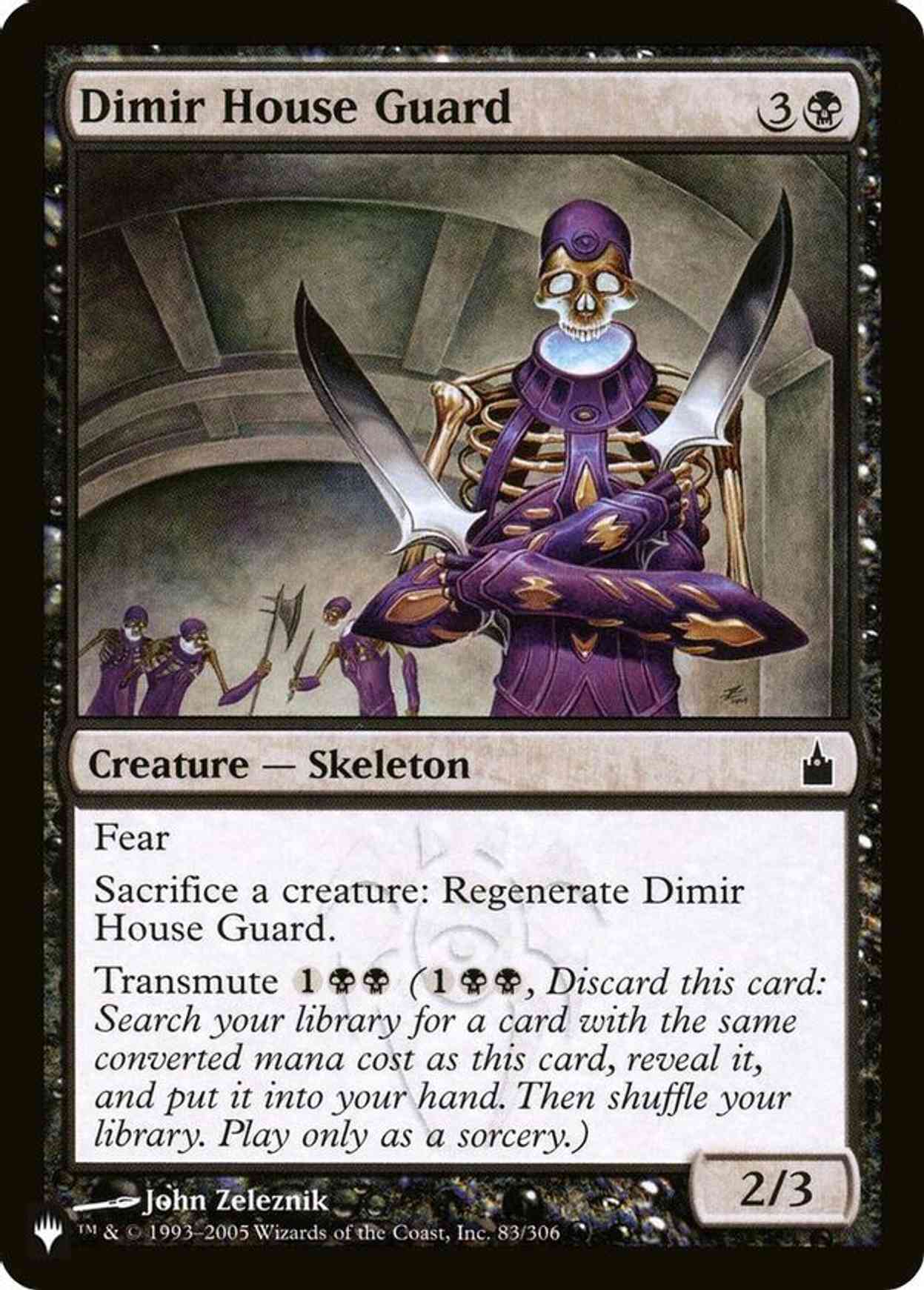 Dimir House Guard magic card front