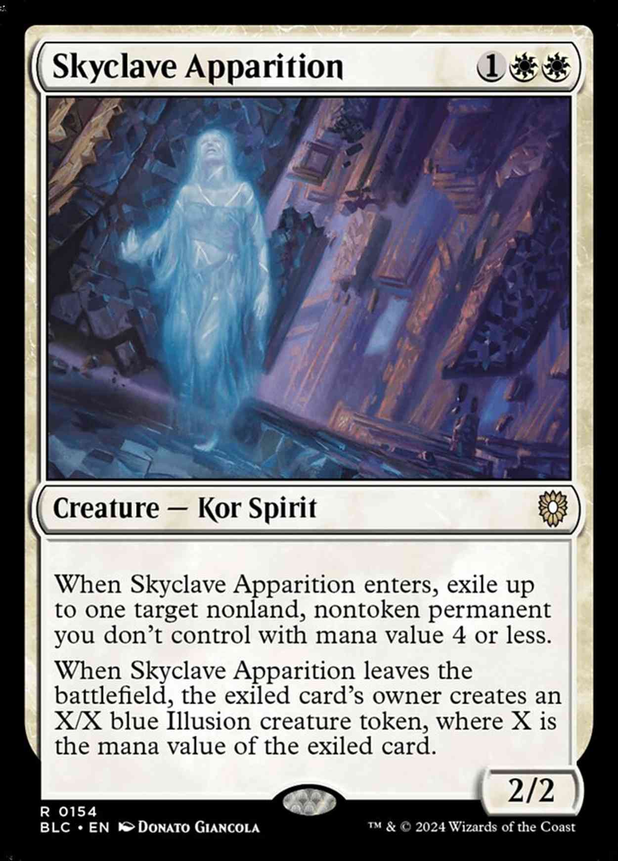 Skyclave Apparition magic card front